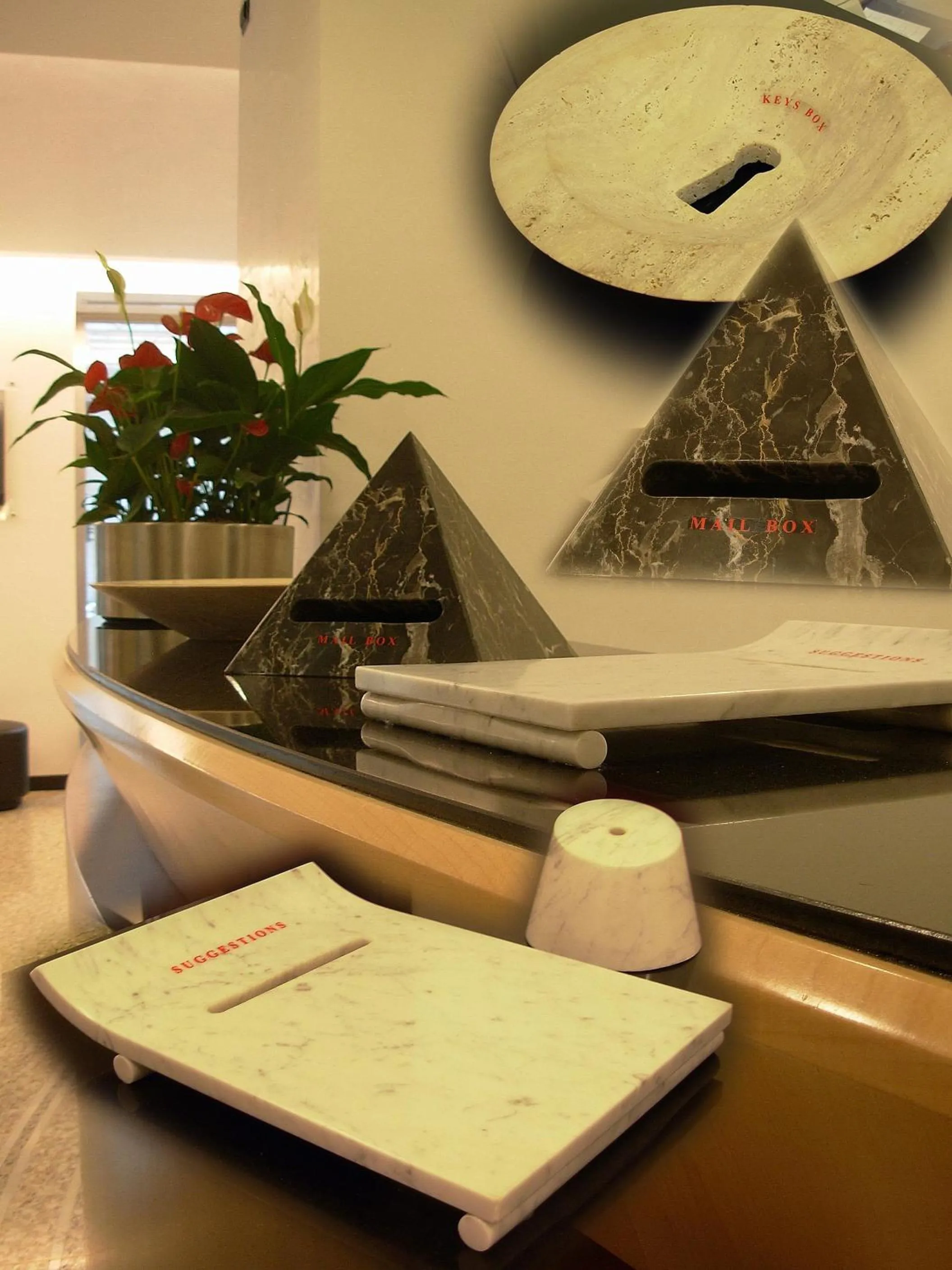 Lobby or reception in Hotel Genova