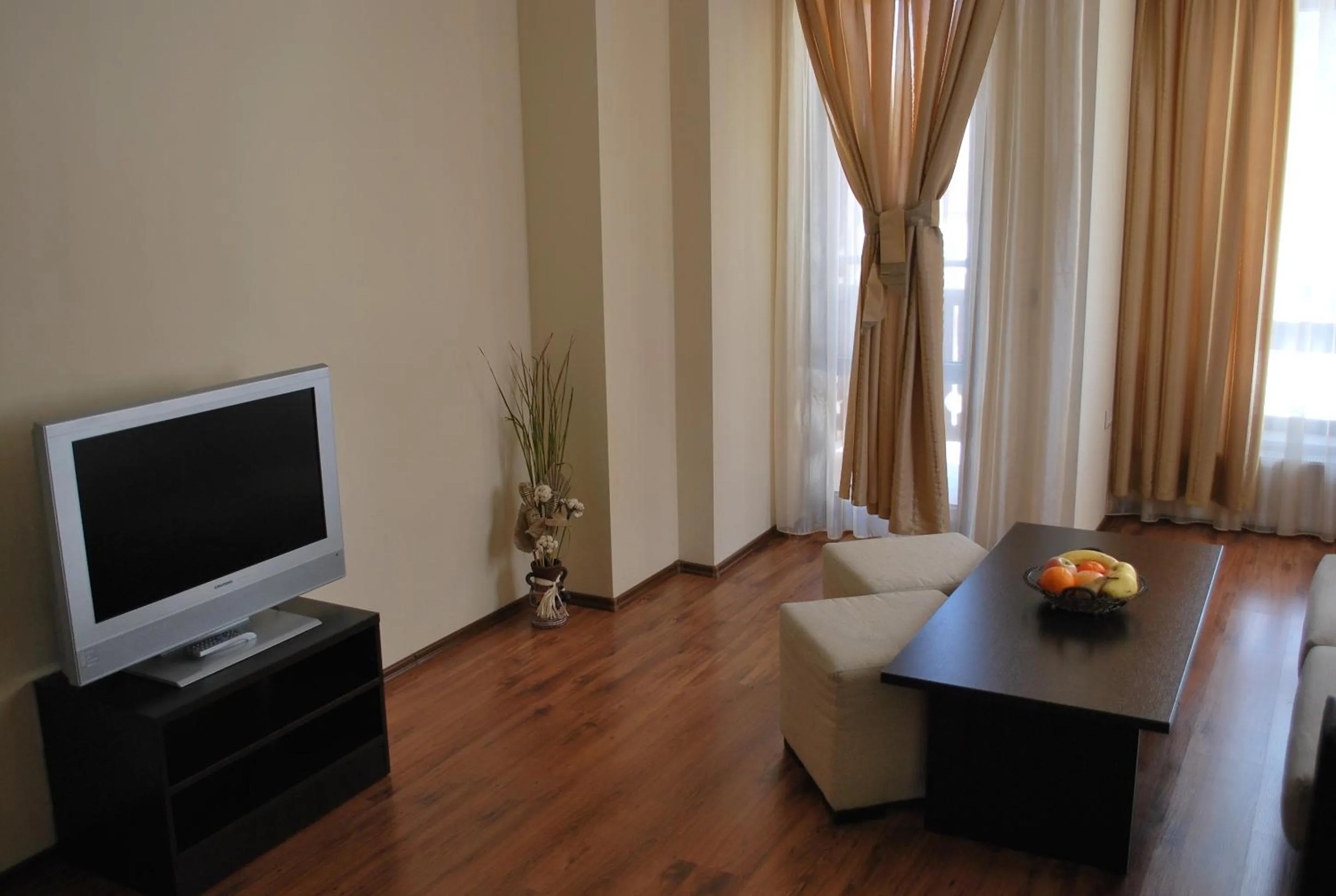 Living room in Spider House Aparthotel