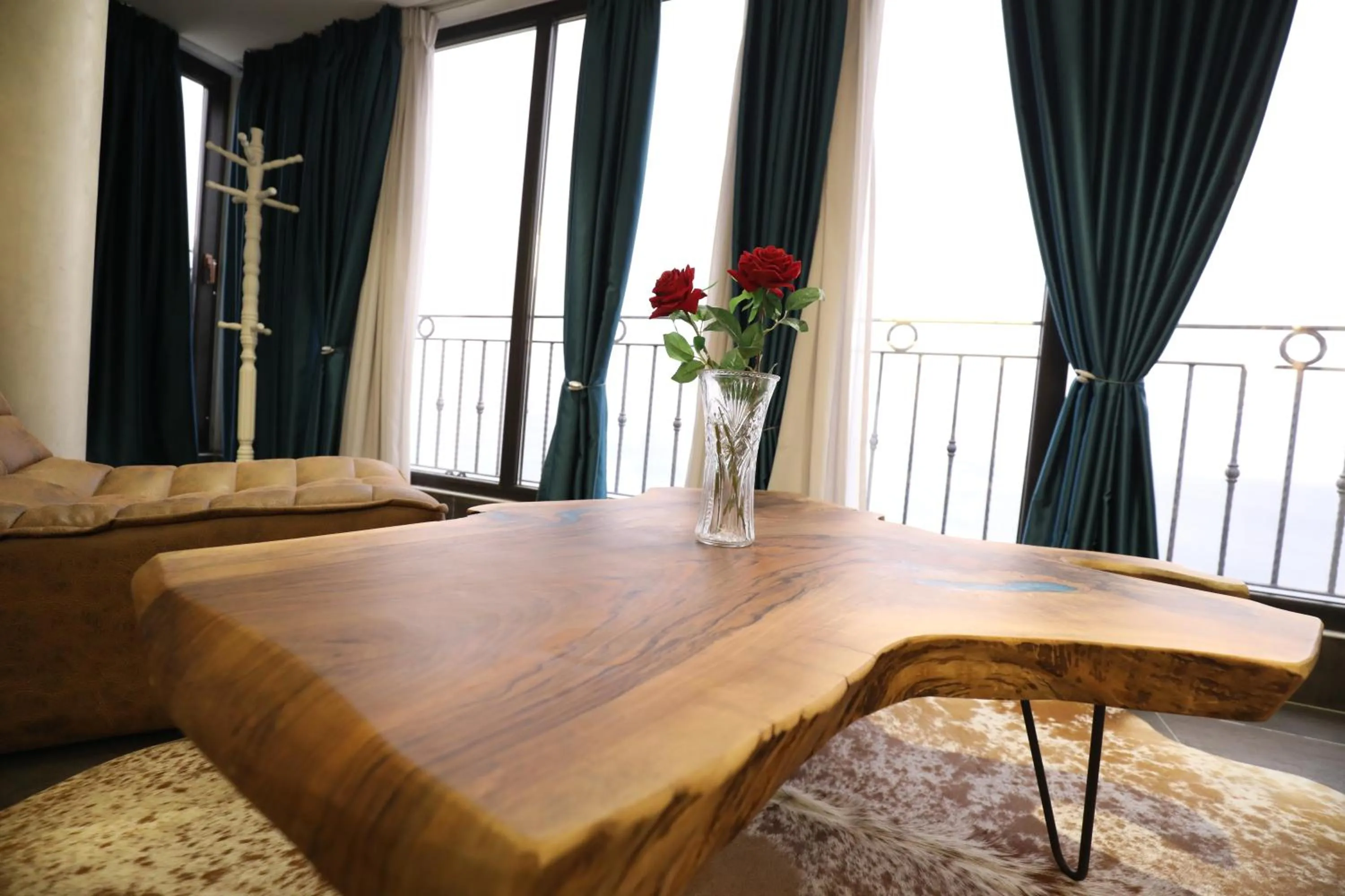 Seating area in Hotel 1 Maji