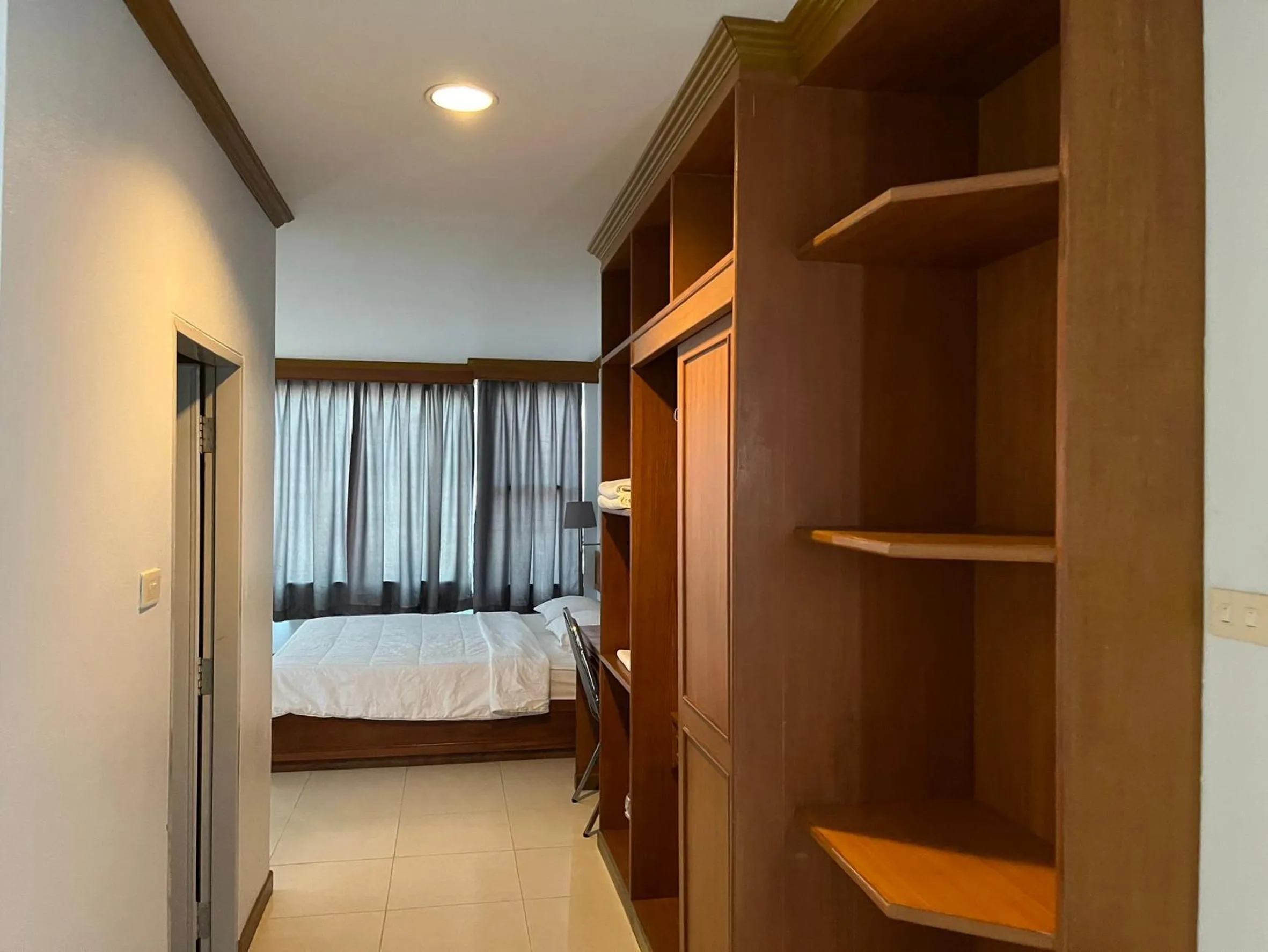 Bed in Naraigrand Hotel (โรงแรมนารายณ์แกรนด์)