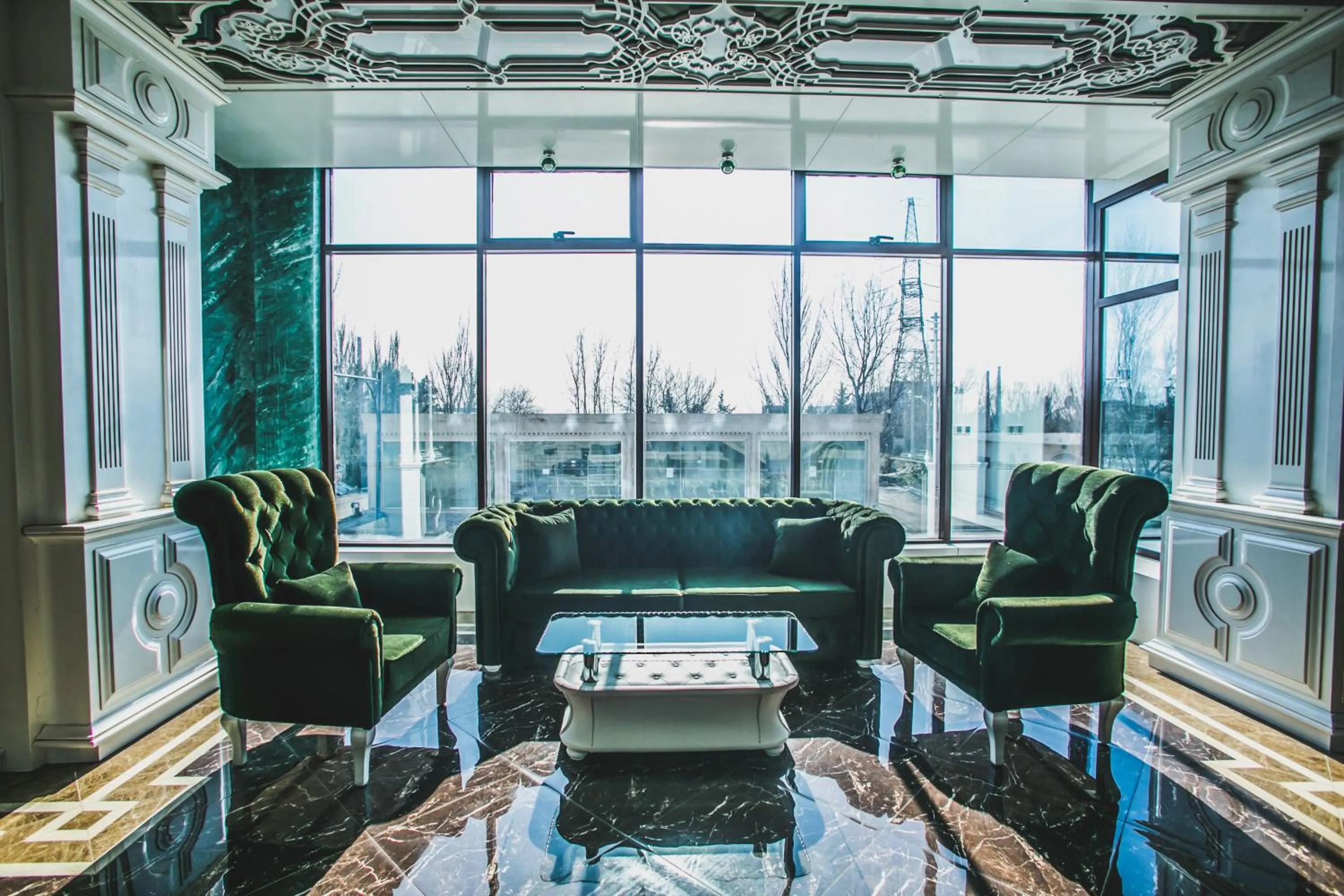 Lobby or reception in Emerald Hotel Baku
