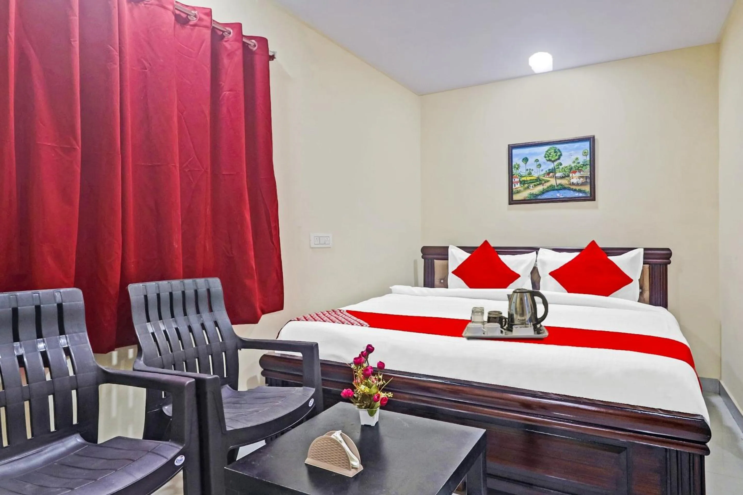 Bedroom, Bed in Super Hotel O Qualia Pride Financial District