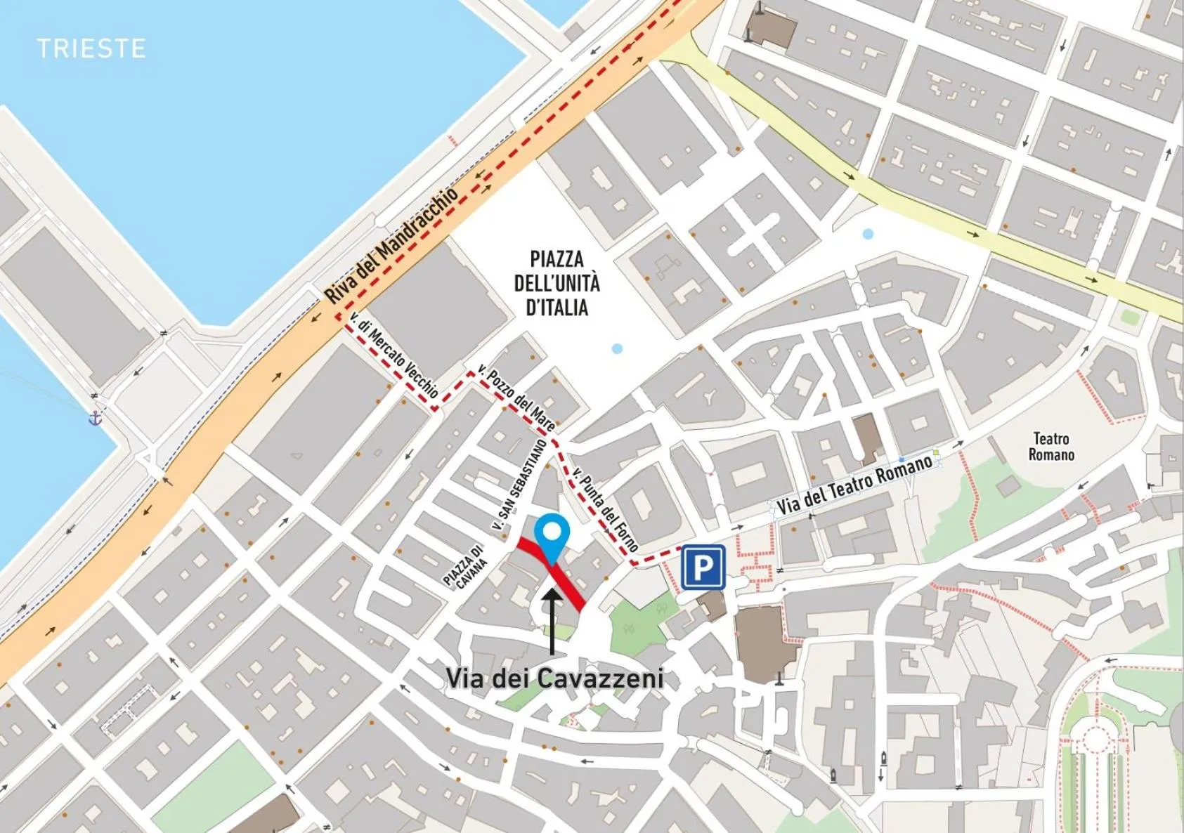 Bird's eye view in Hotel James Joyce