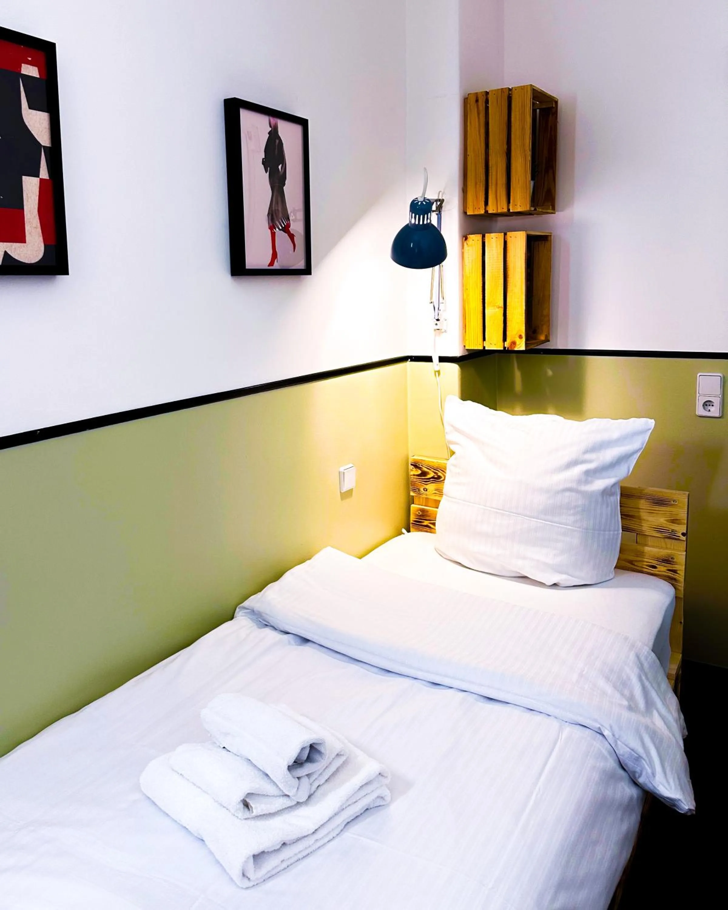 Bed in Hotel Alex Berlin