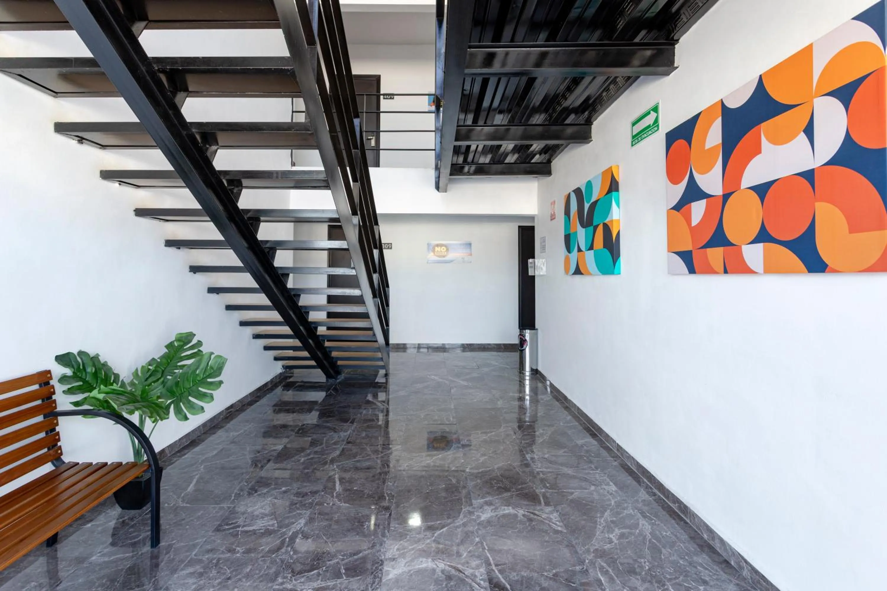 Living room in Capital Hotel Saltillo