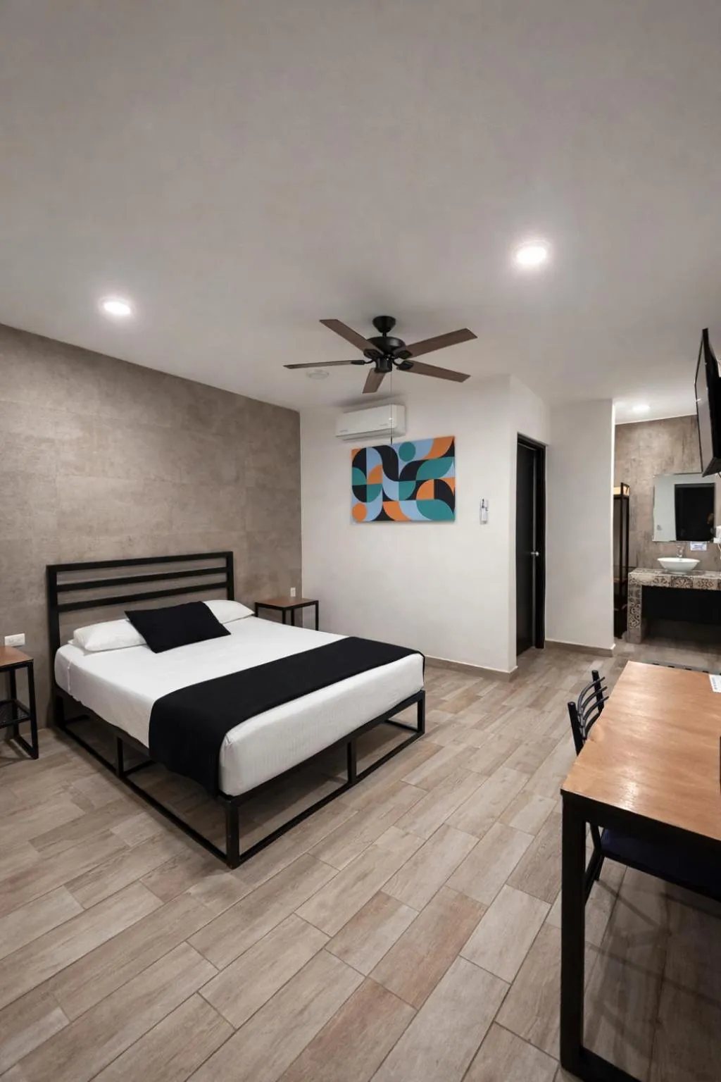 Bed in Capital Hotel Saltillo