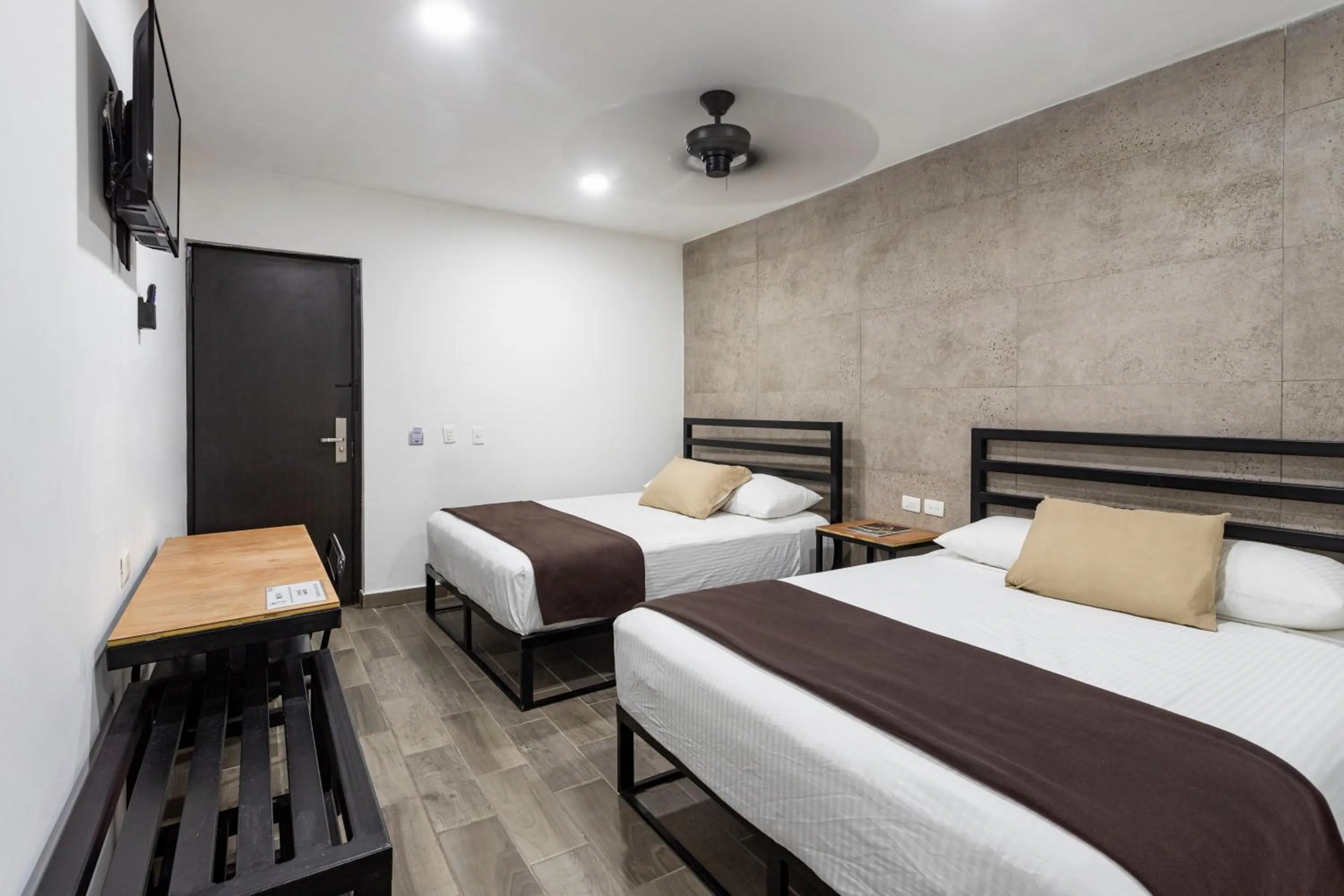 Bed in Capital Hotel Saltillo