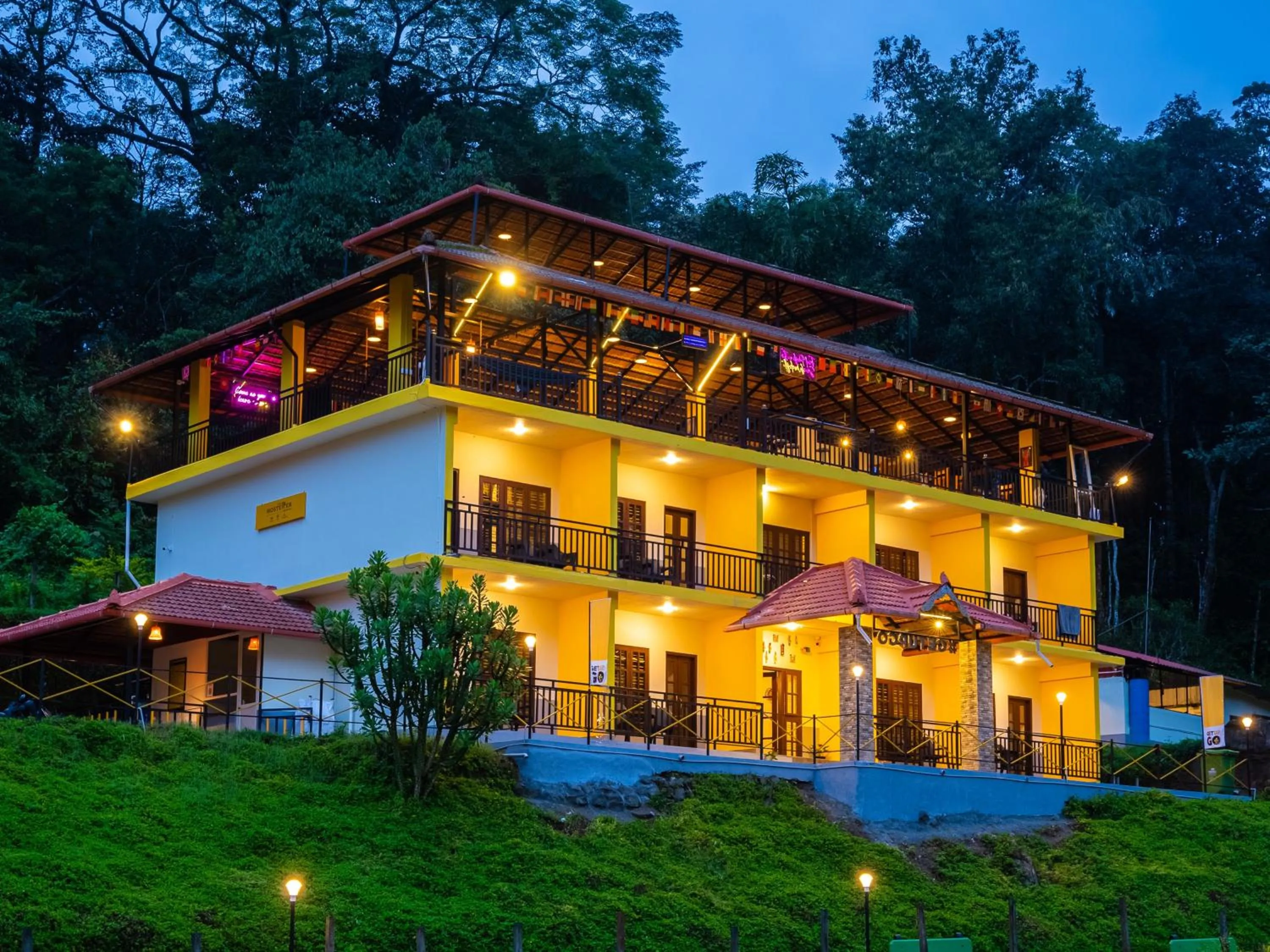 Property building in The Hosteller Coorg Rainforest, Madikeri
