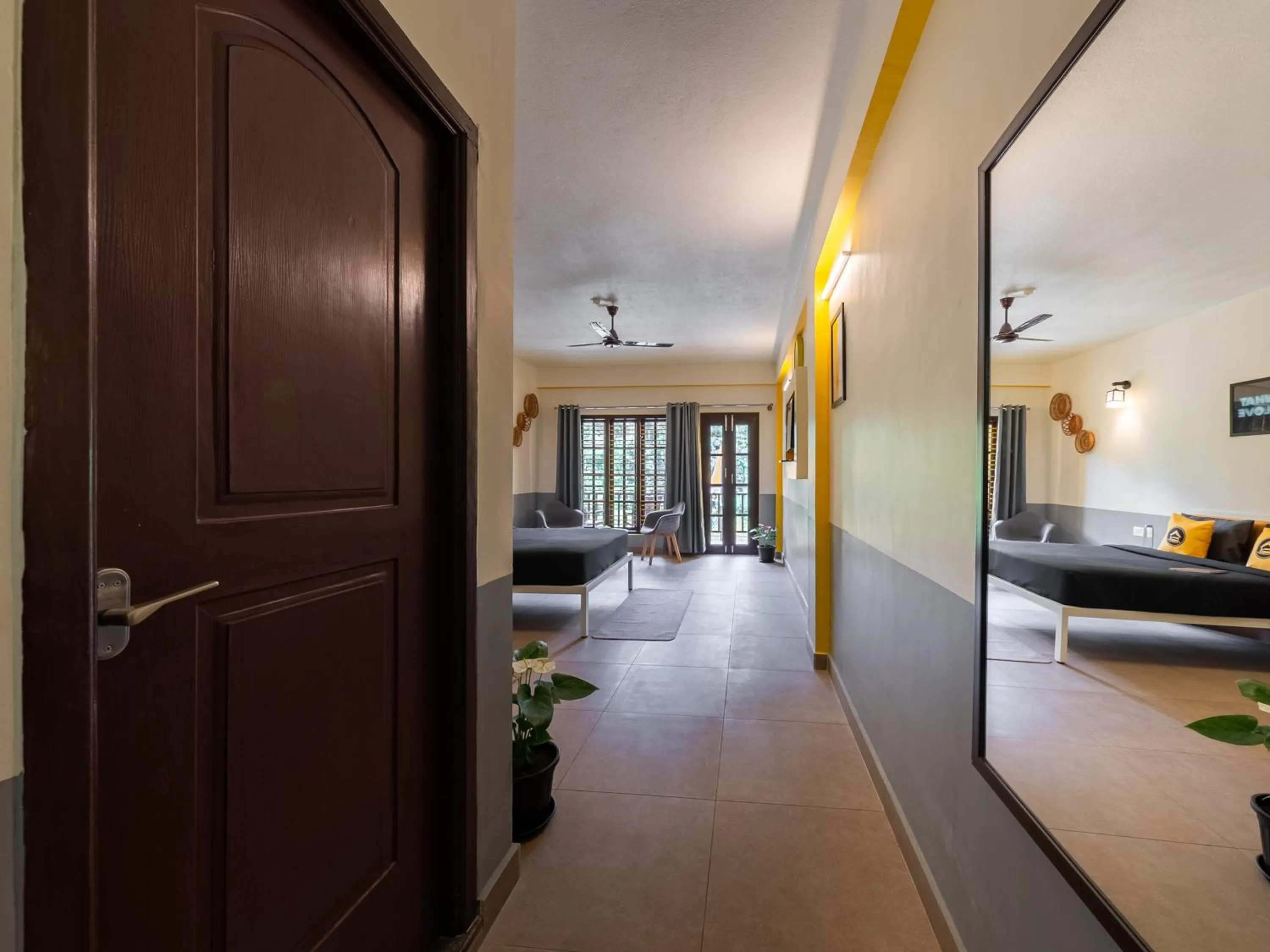Bedroom, Bed in The Hosteller Coorg Rainforest, Madikeri