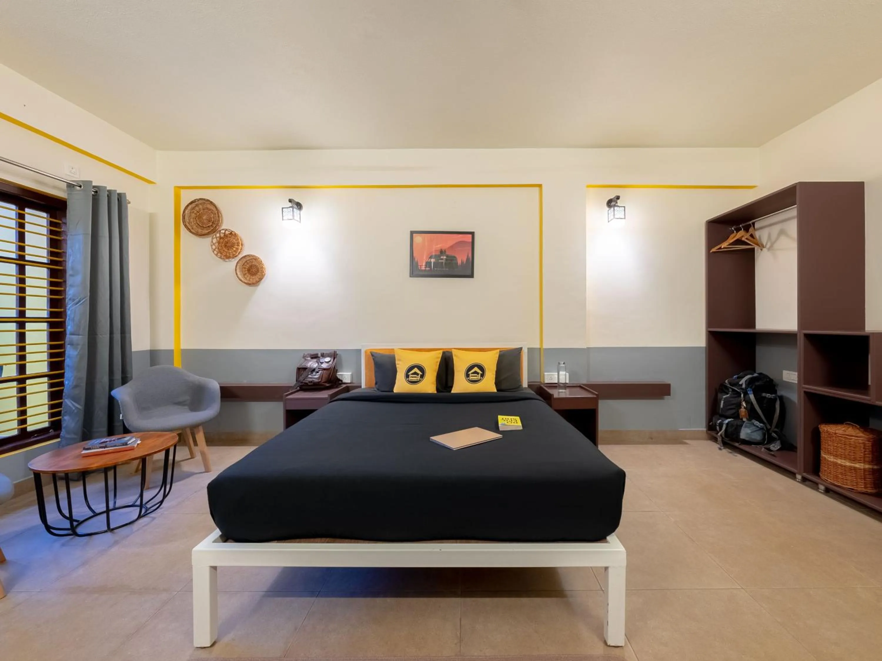 Bed in The Hosteller Coorg Rainforest, Madikeri