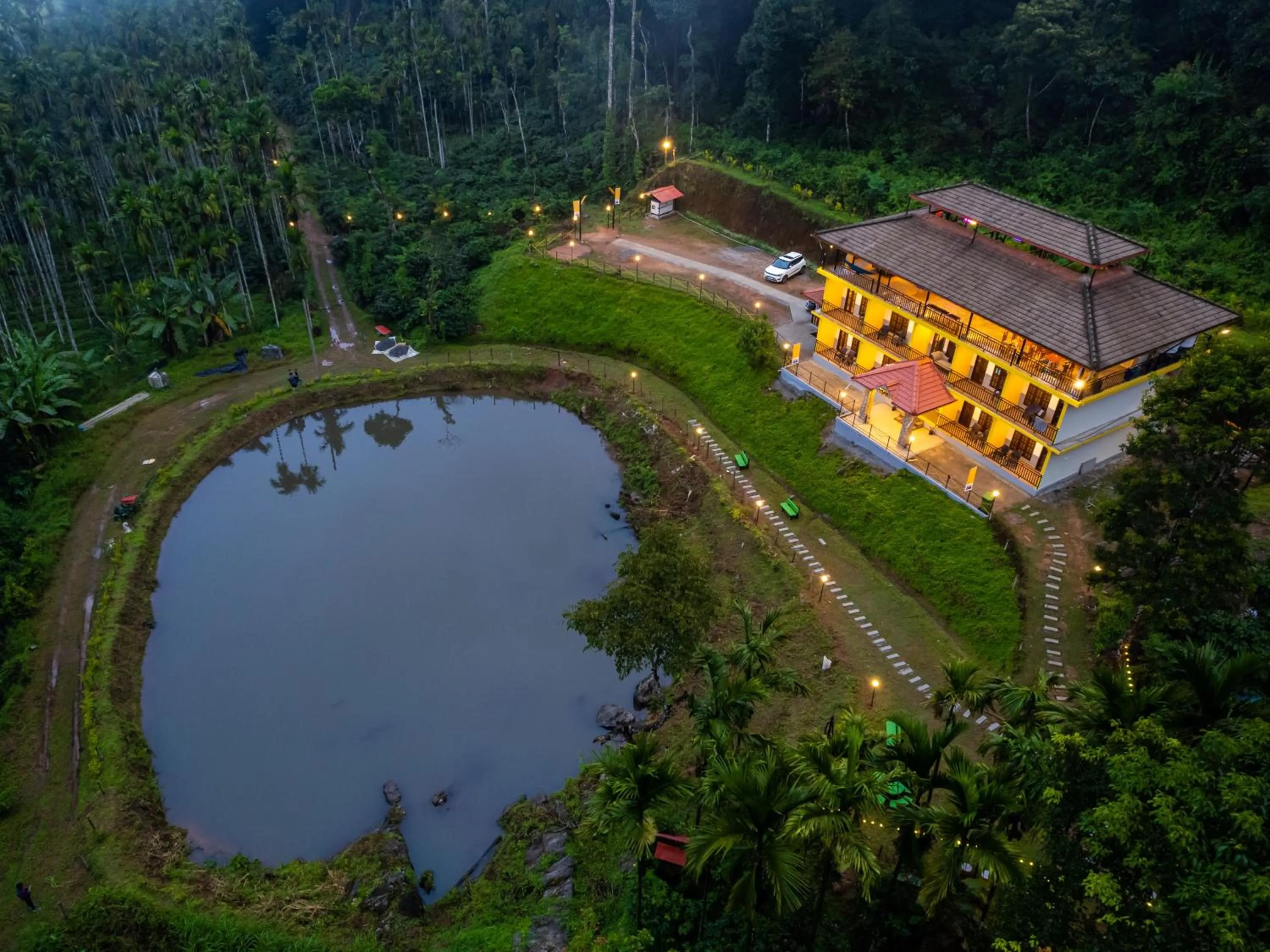 Property building in The Hosteller Coorg Rainforest, Madikeri