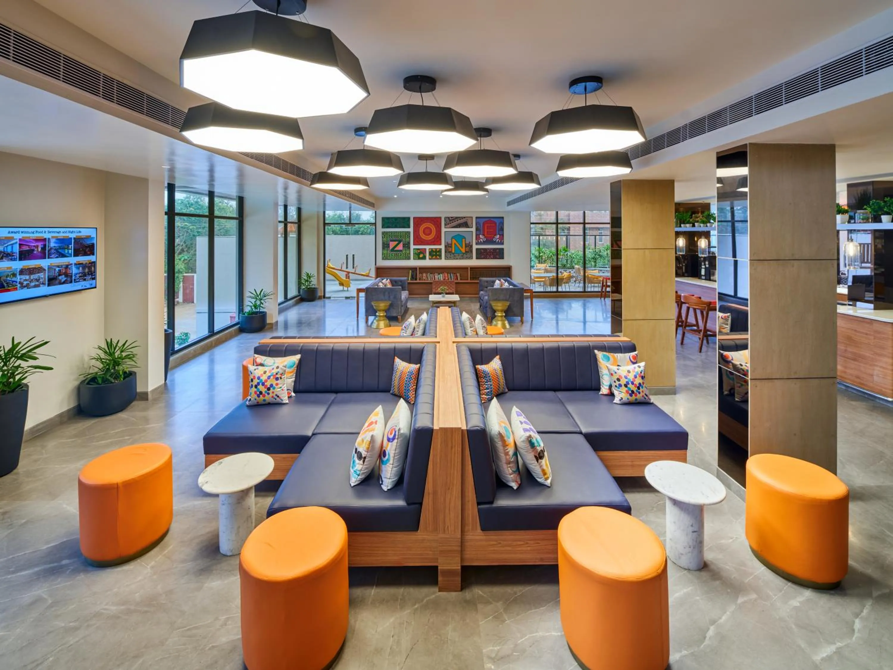 Lobby or reception in Zone By The Park Gopalpur