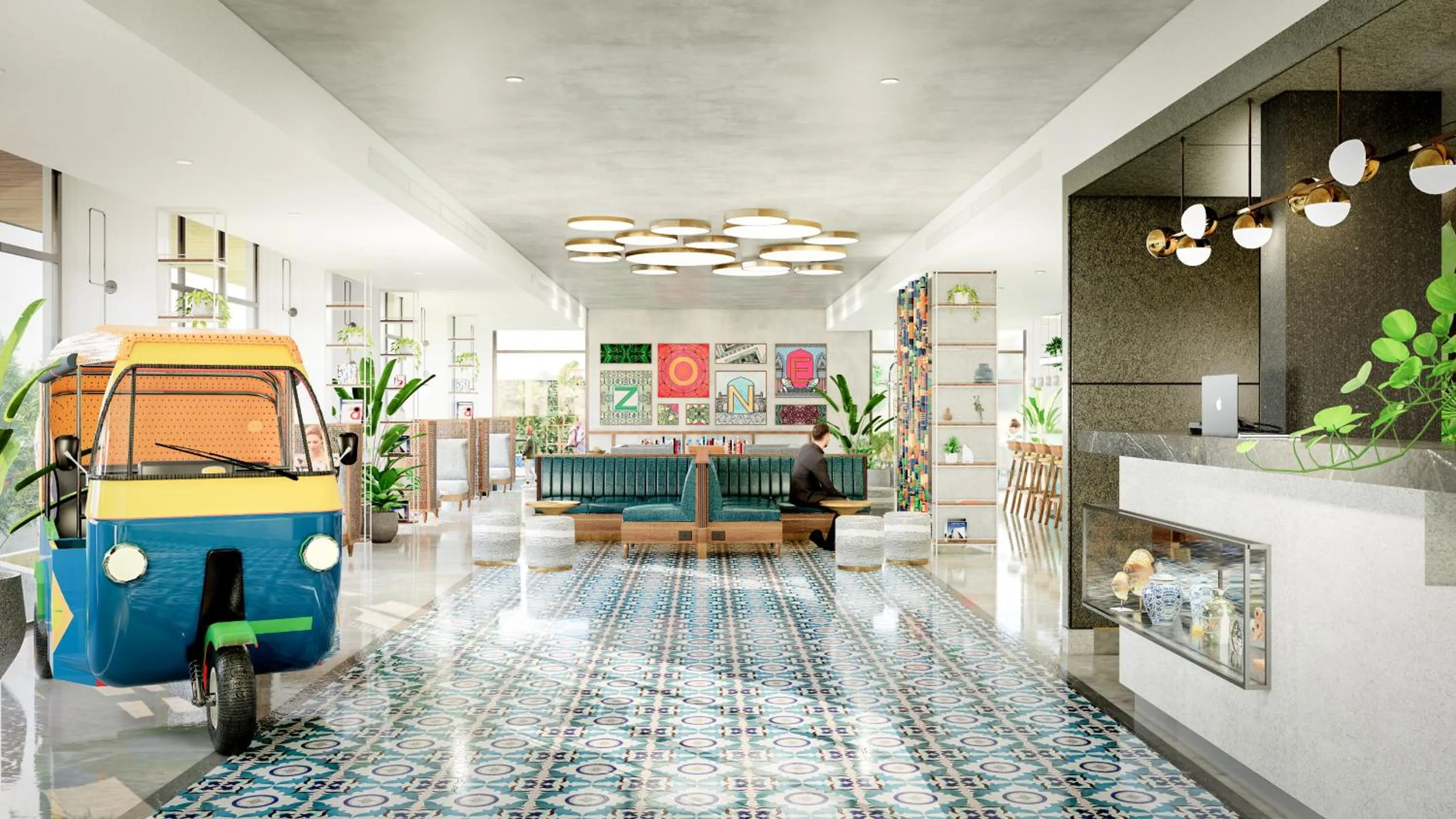 Lobby or reception in Zone By The Park Gopalpur