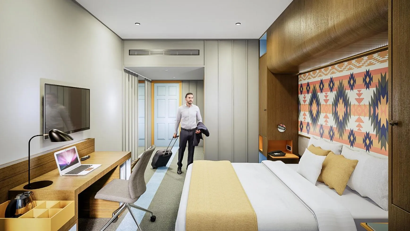 Bed in Zone By The Park Gopalpur