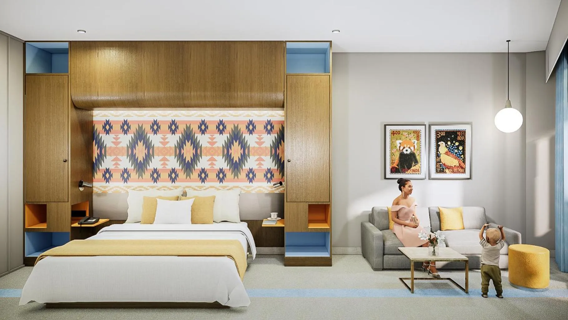 Photo of the whole room, Bed in Zone By The Park Gopalpur