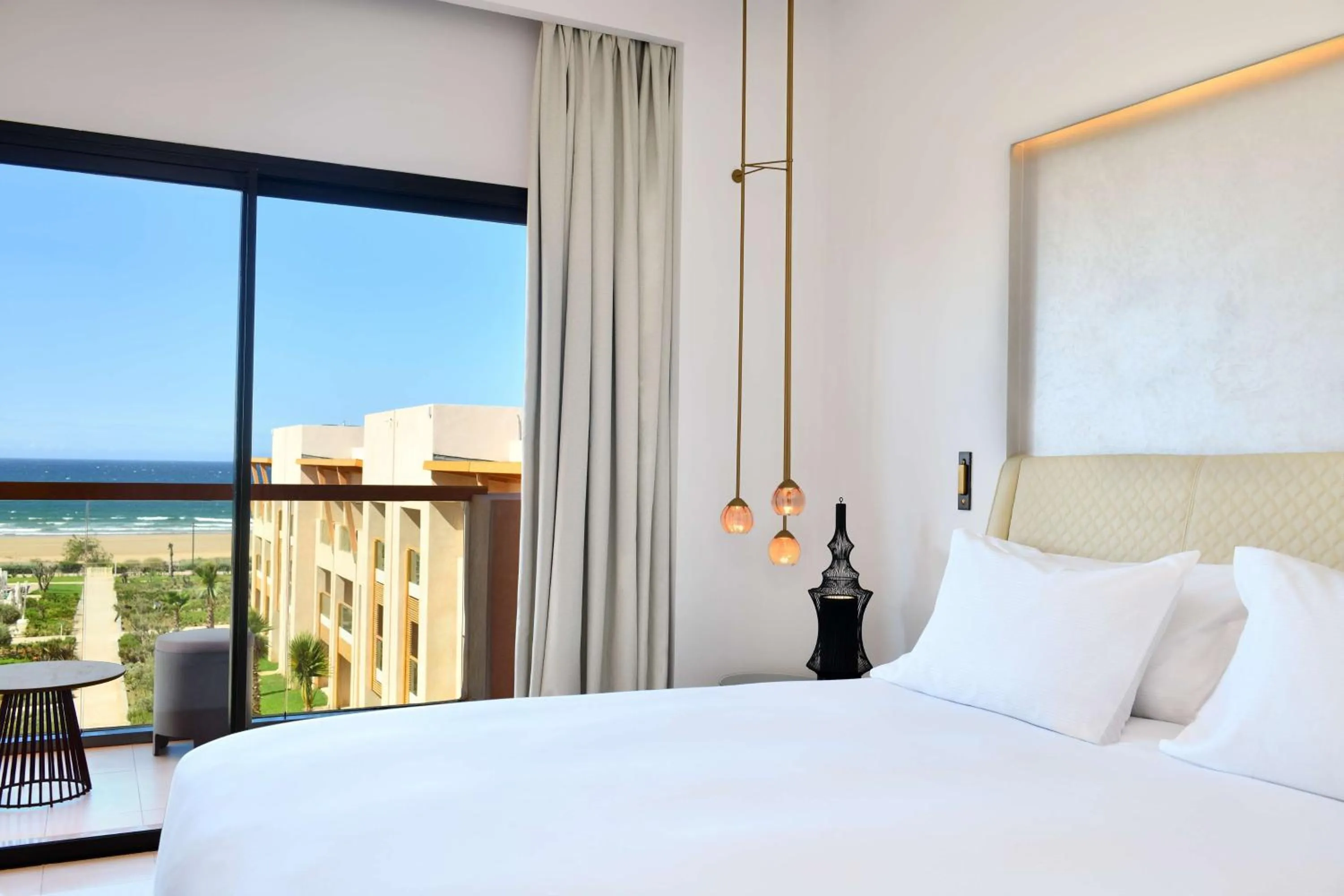Bed in Hilton Taghazout Bay Beach Resort & Spa
