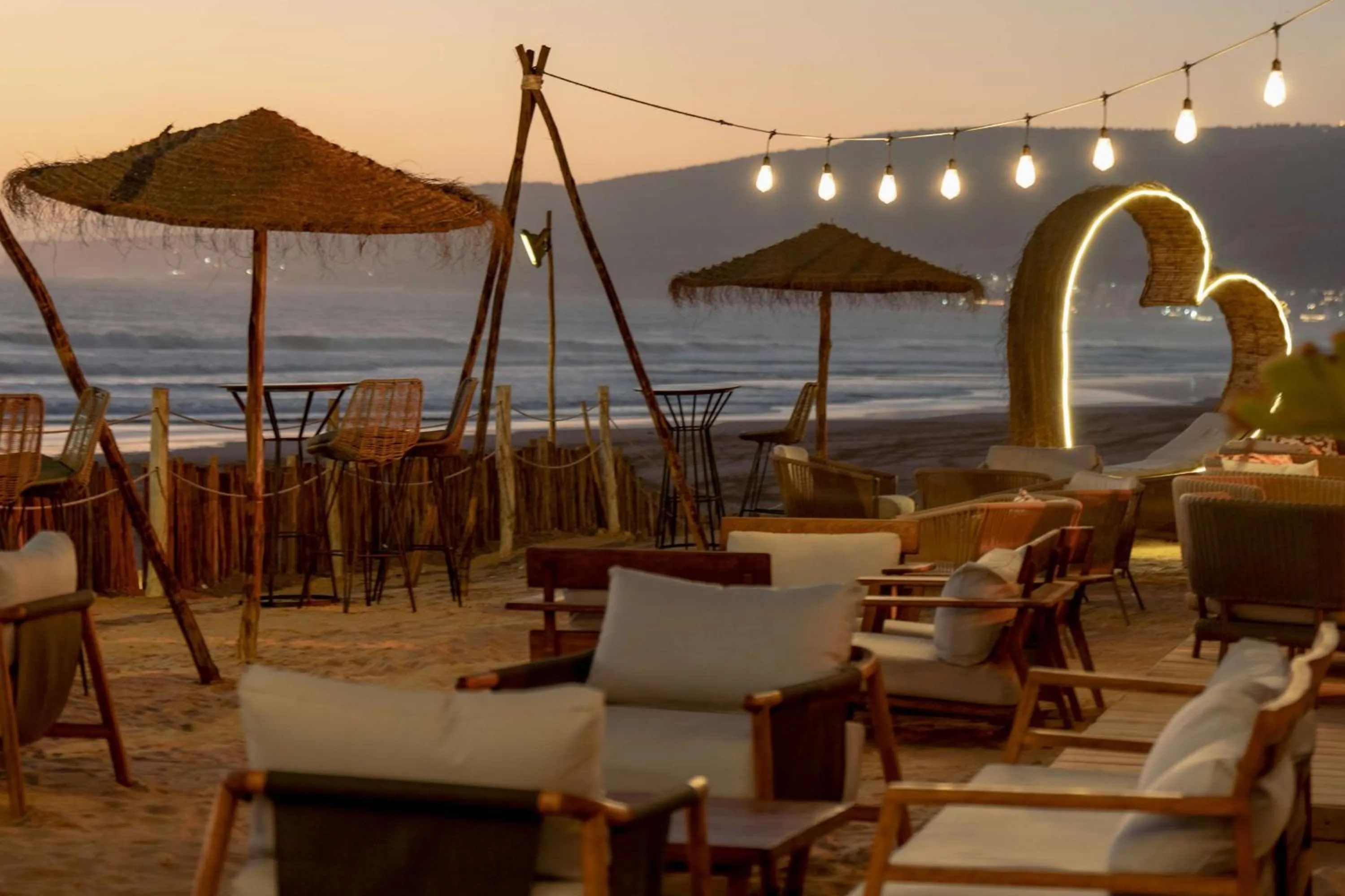 Patio in Hilton Taghazout Bay Beach Resort & Spa