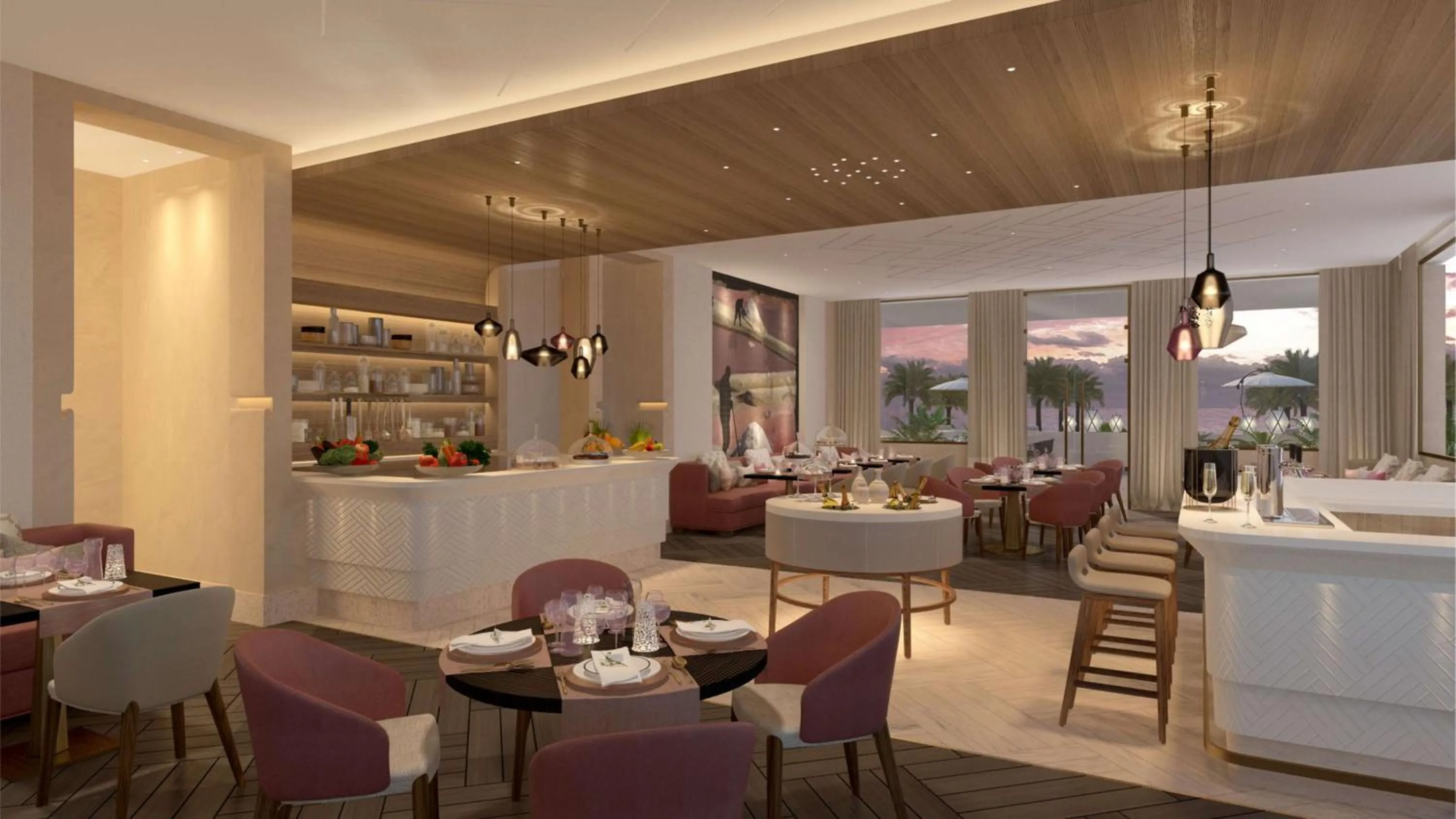 Lounge or bar in Hilton Taghazout Bay Beach Resort & Spa