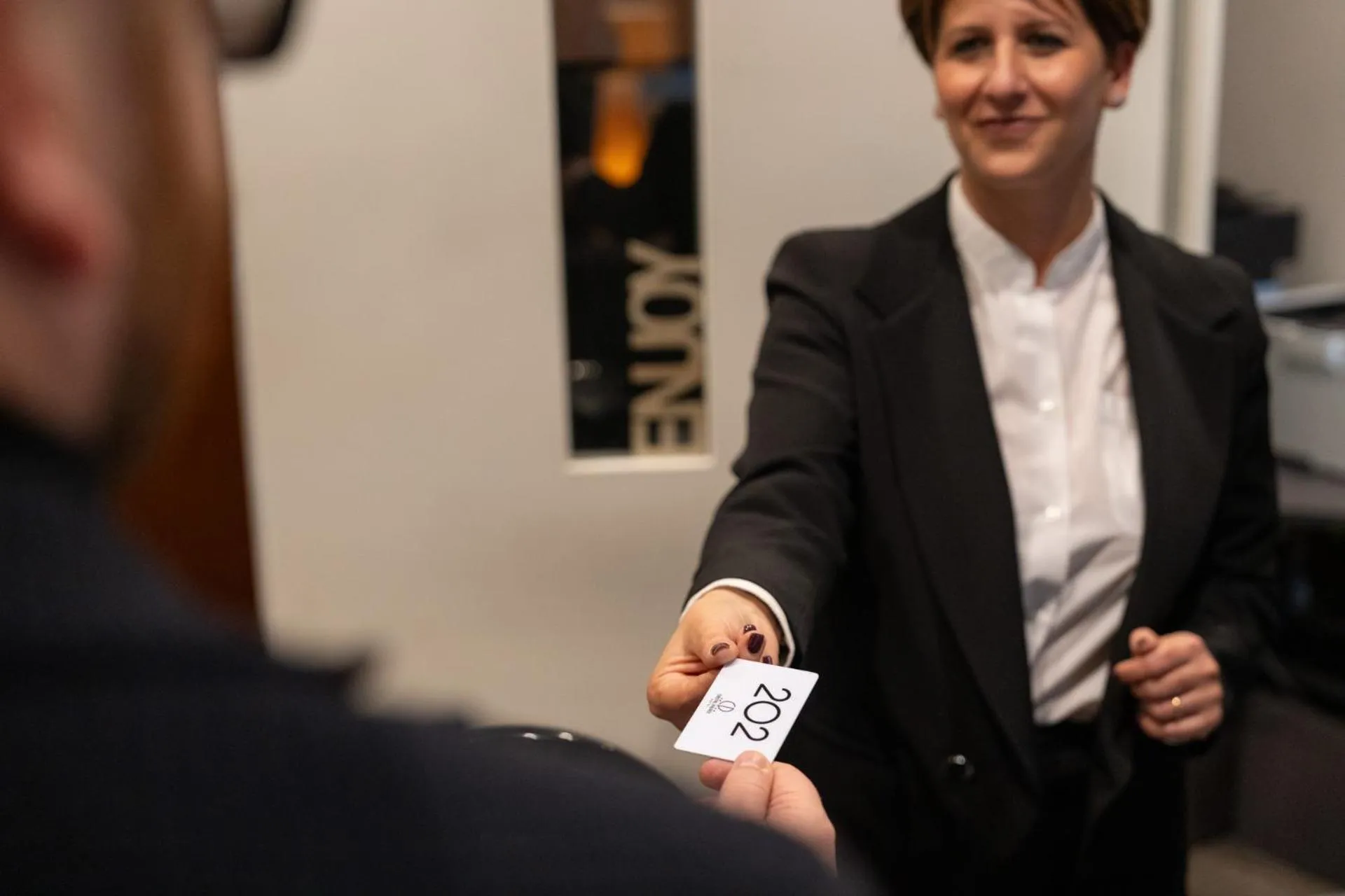 Staff in Cristal Palace Hotel