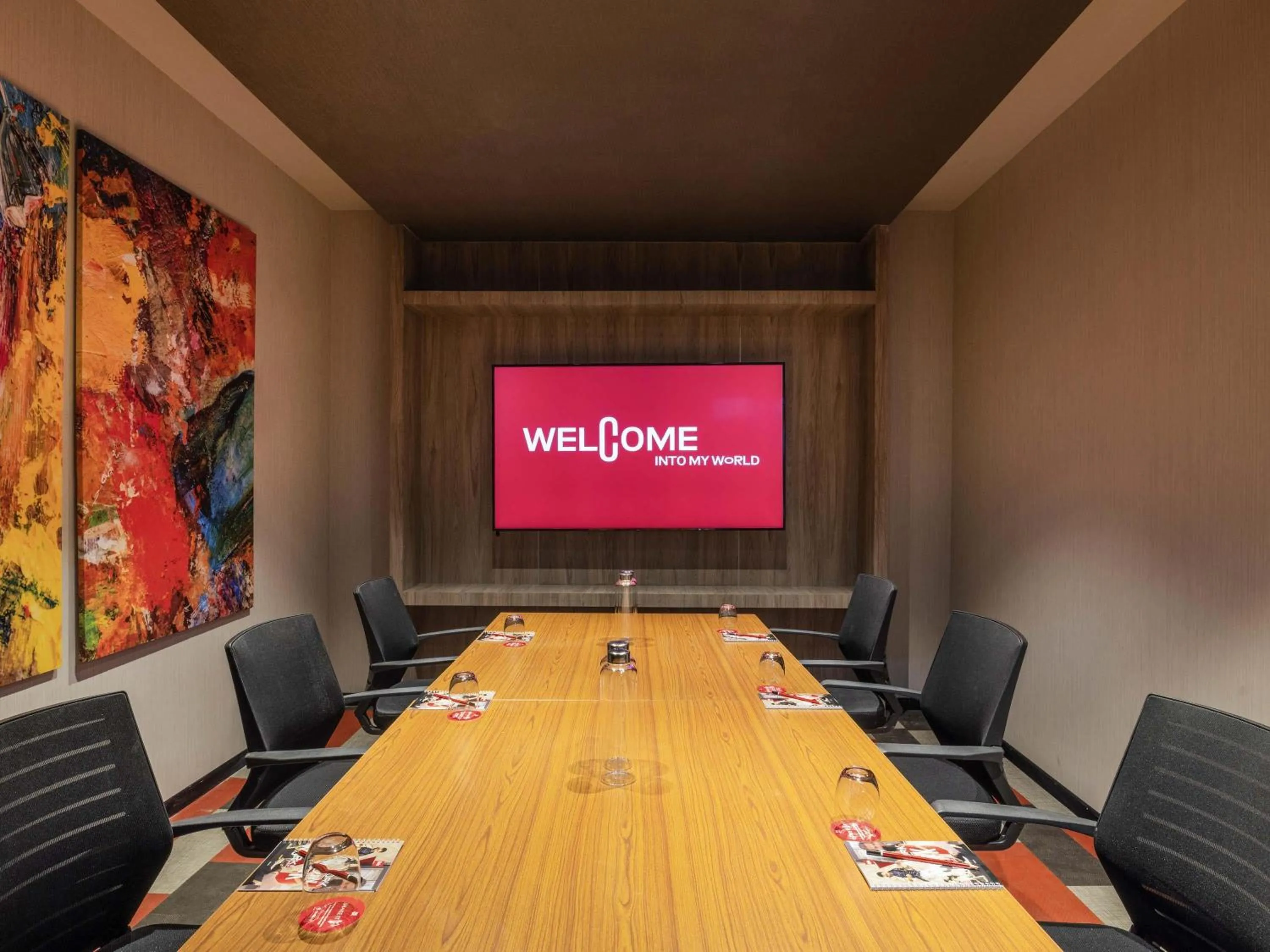 Meeting/conference room in ibis Bengaluru Hebbal - An Accor Brand