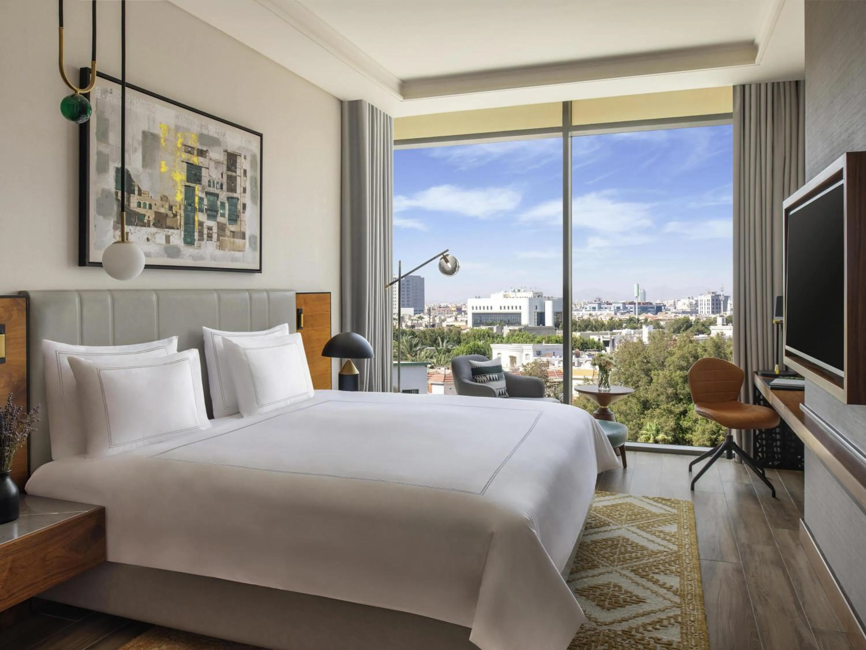 Bedroom, Bed in Swissotel Living Jeddah