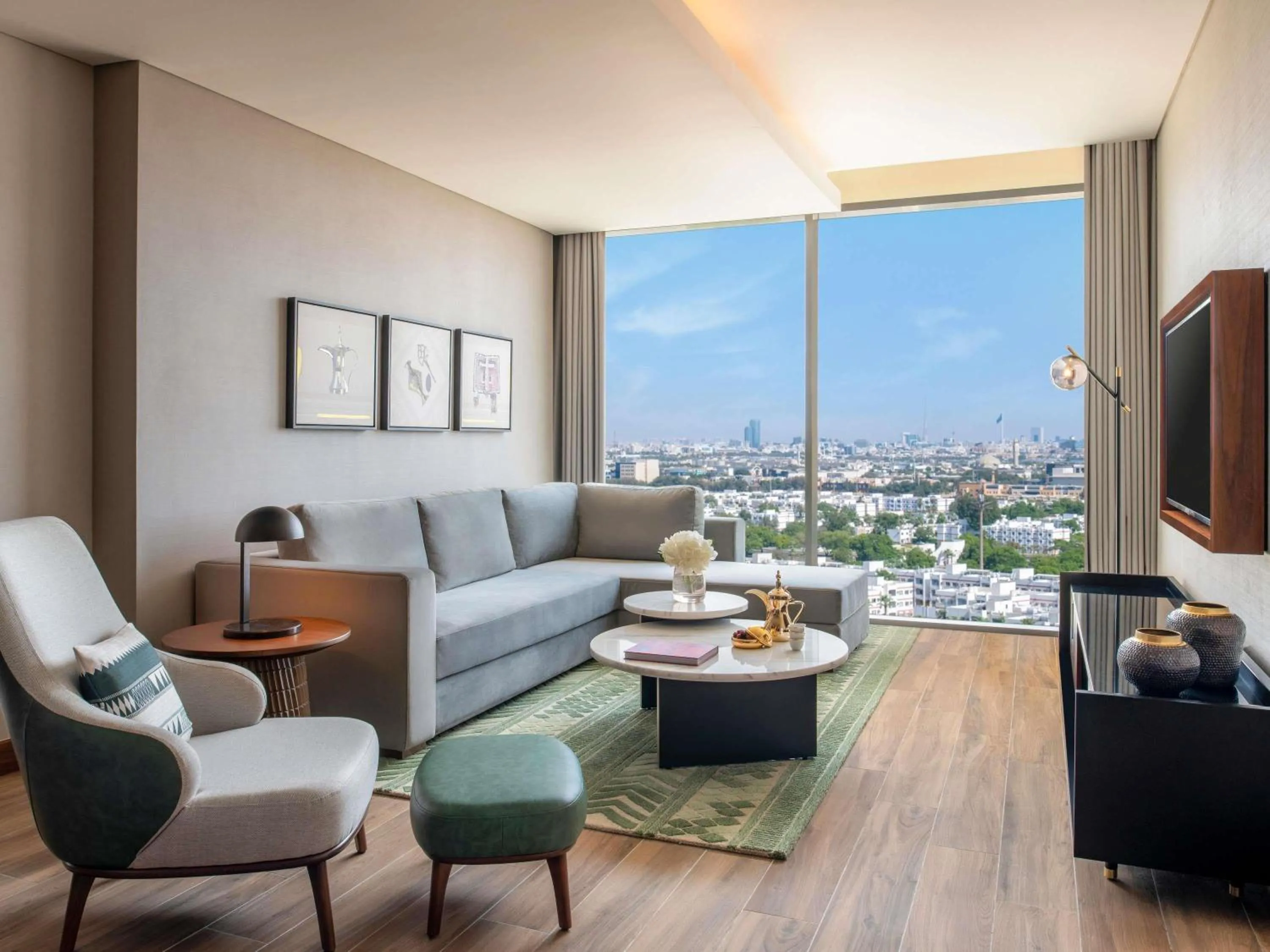 Bedroom in Swissotel Living Jeddah