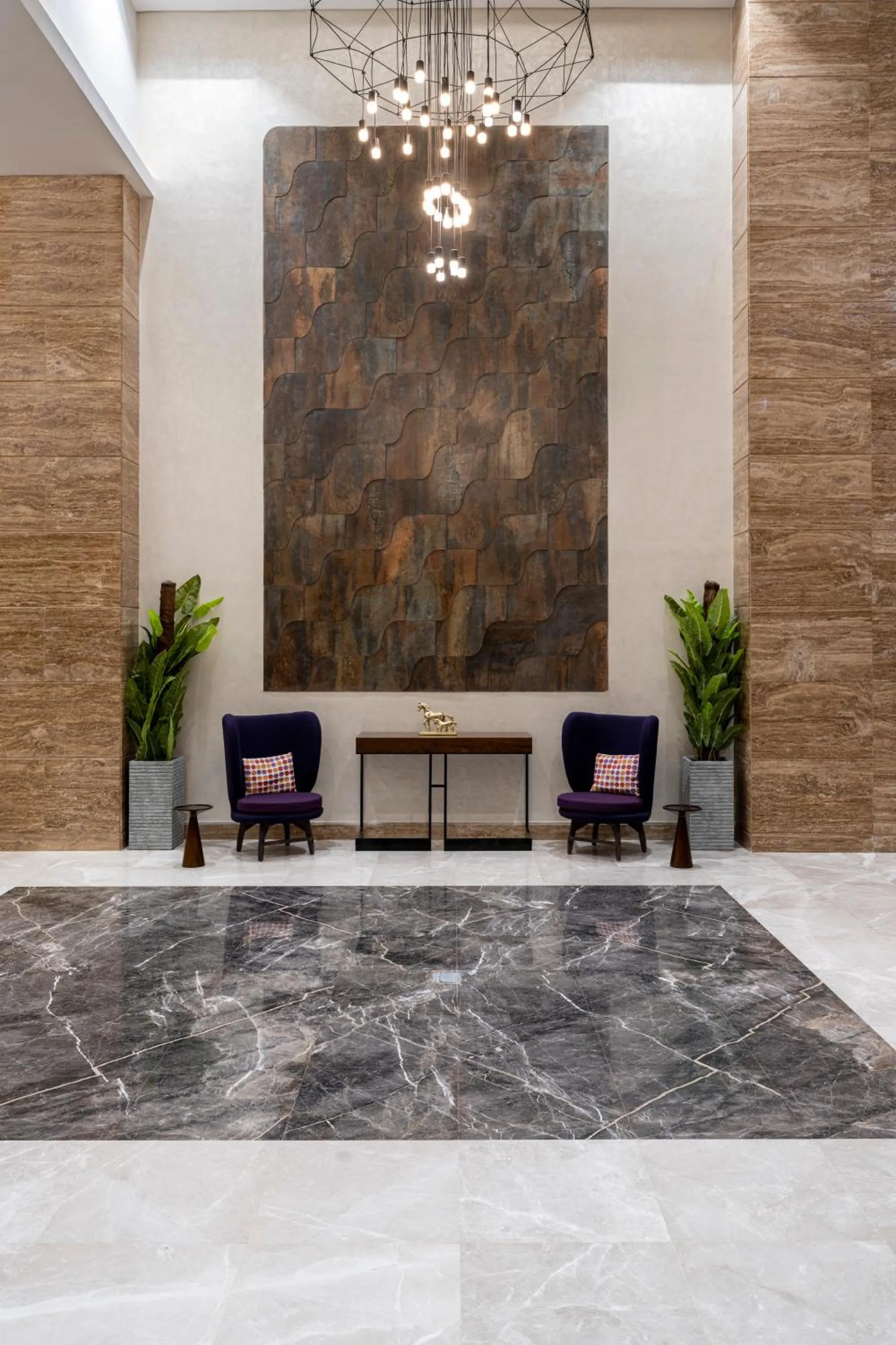 Lobby or reception in Novotel Makkah Thakher City