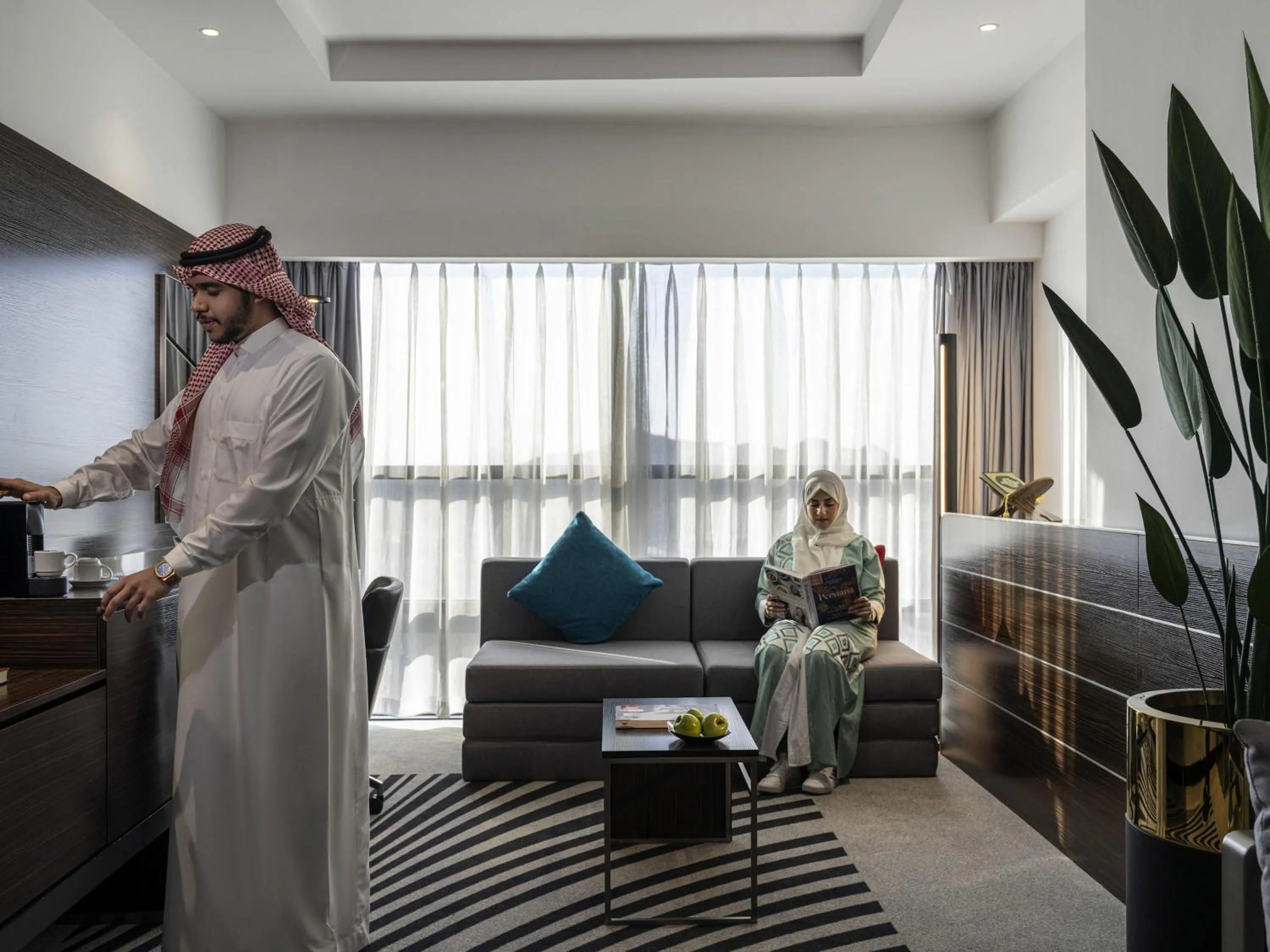 Bedroom in Novotel Makkah Thakher City