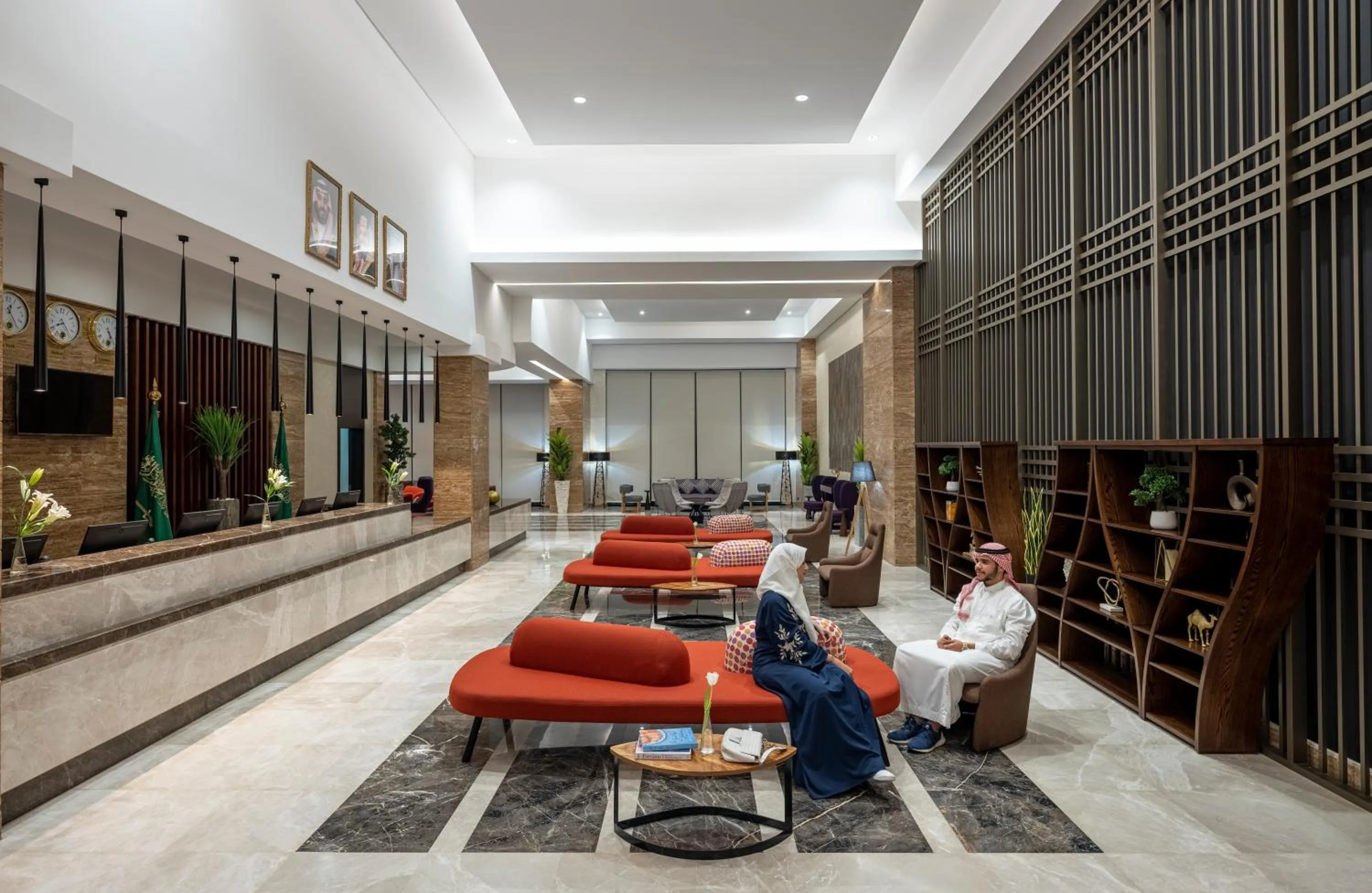 Lounge or bar in Novotel Makkah Thakher City