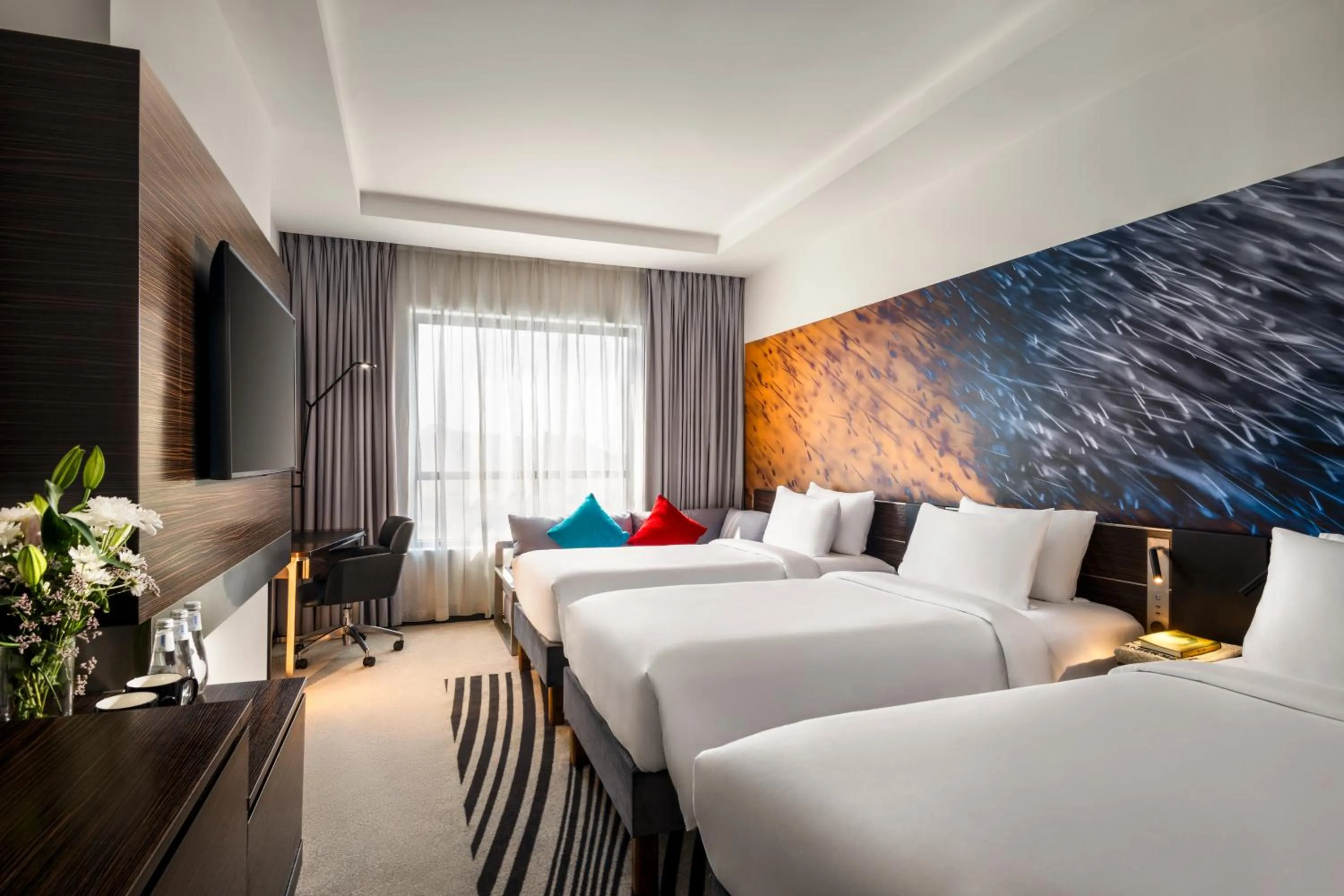 Bed in Novotel Makkah Thakher City