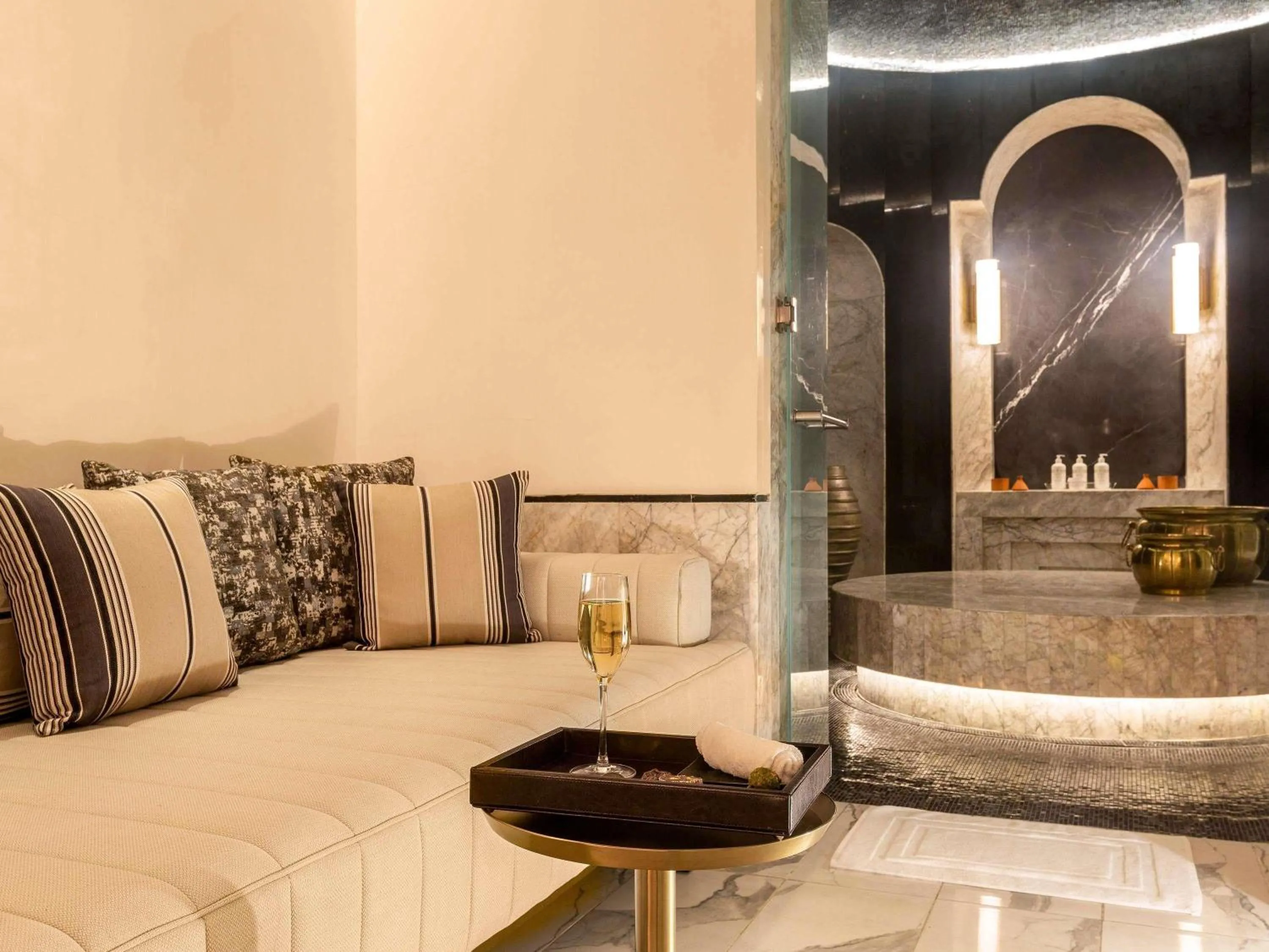 Spa and wellness centre/facilities in Fairmont La Marina Rabat Sale Hotel