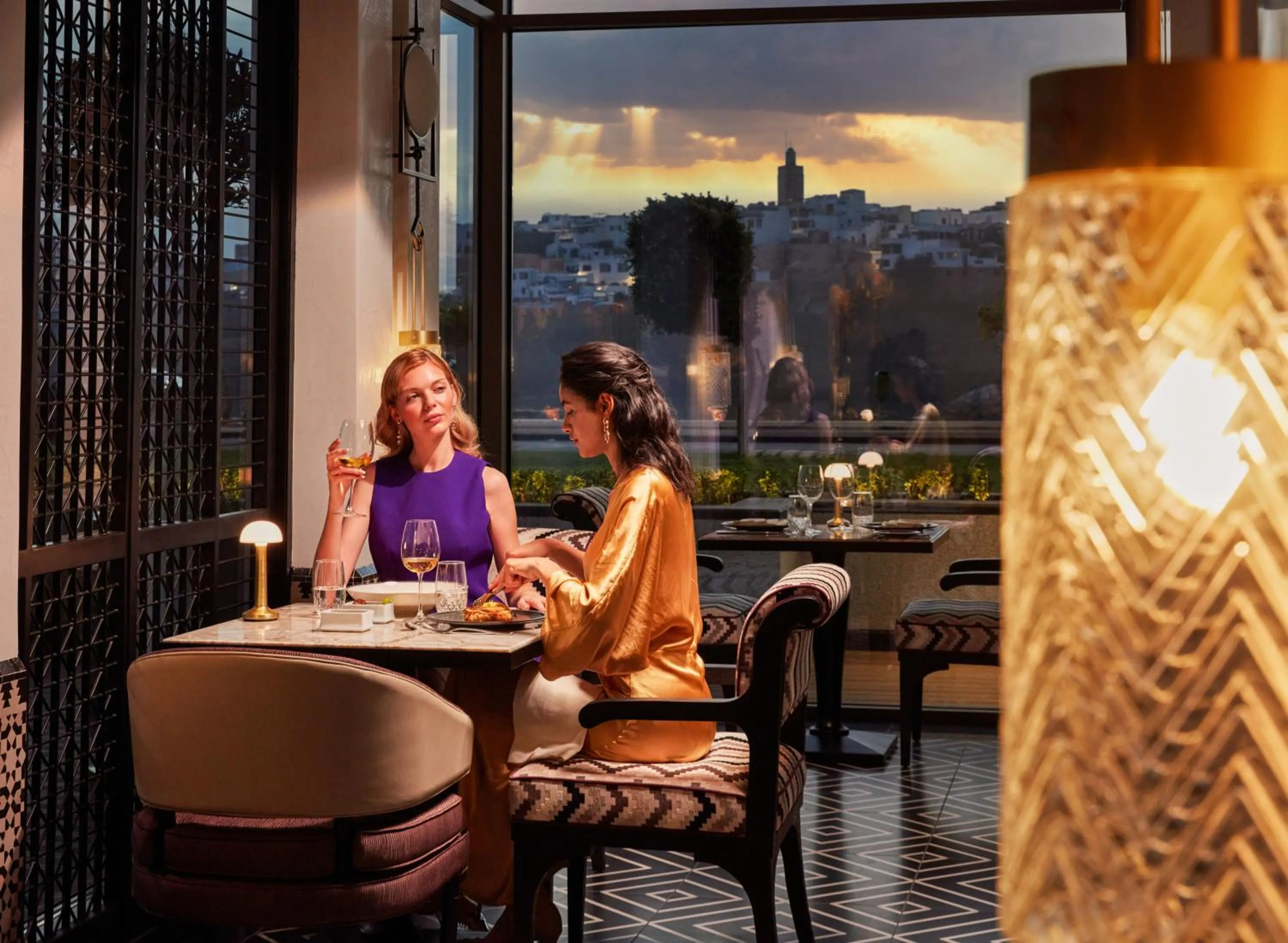 Restaurant/places to eat in Fairmont La Marina Rabat Sale Hotel