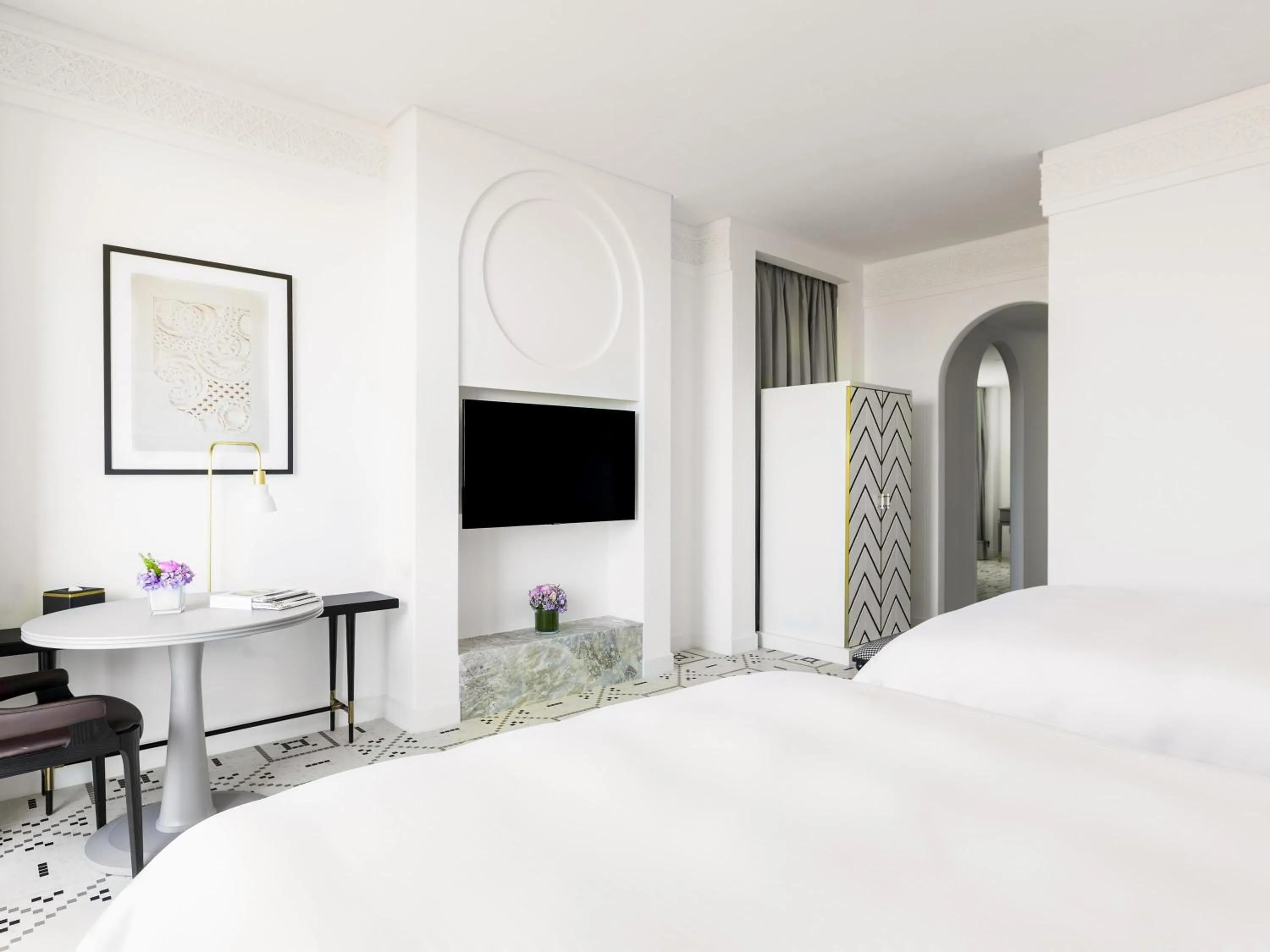 Bedroom, Bed in Fairmont La Marina Rabat Sale Hotel