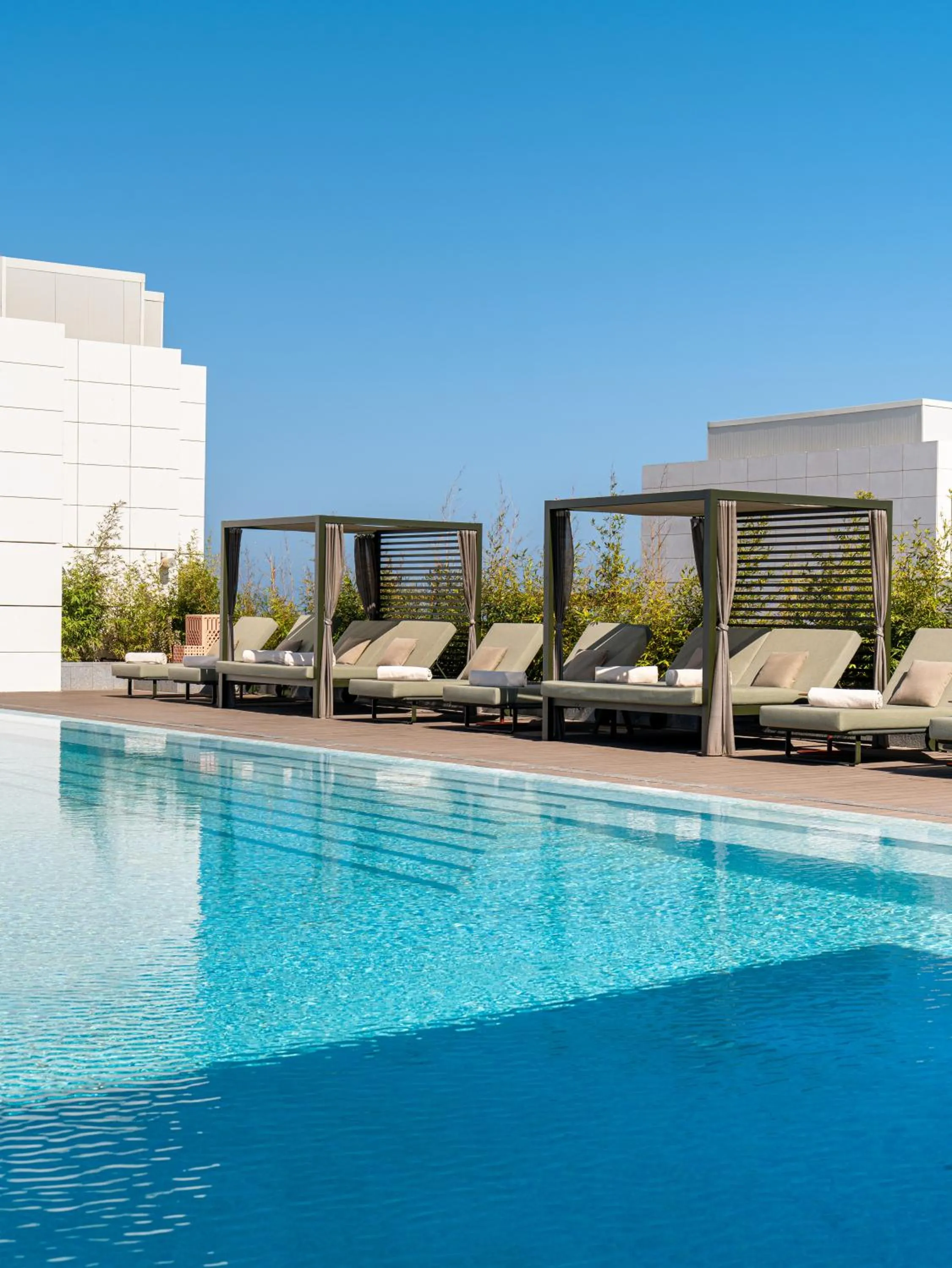 Swimming pool in Fairmont La Marina Rabat Sale Hotel