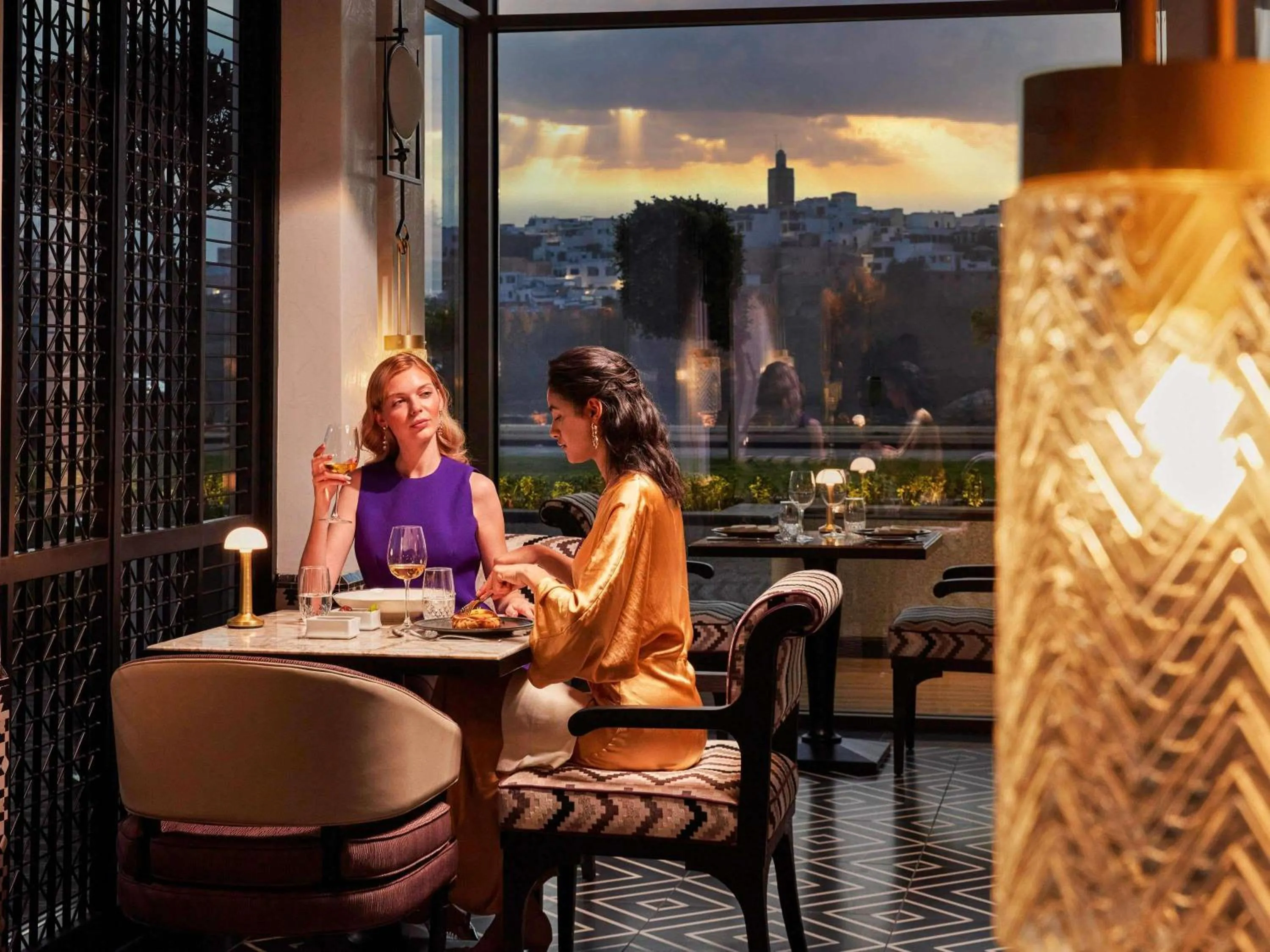 Restaurant/places to eat in Fairmont La Marina Rabat Sale Hotel