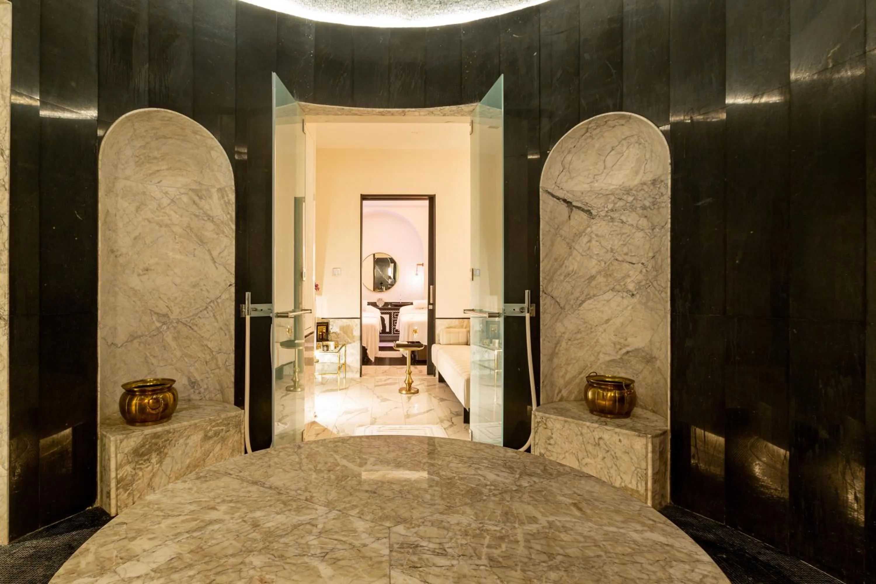 Steam room in Fairmont La Marina Rabat Sale Hotel