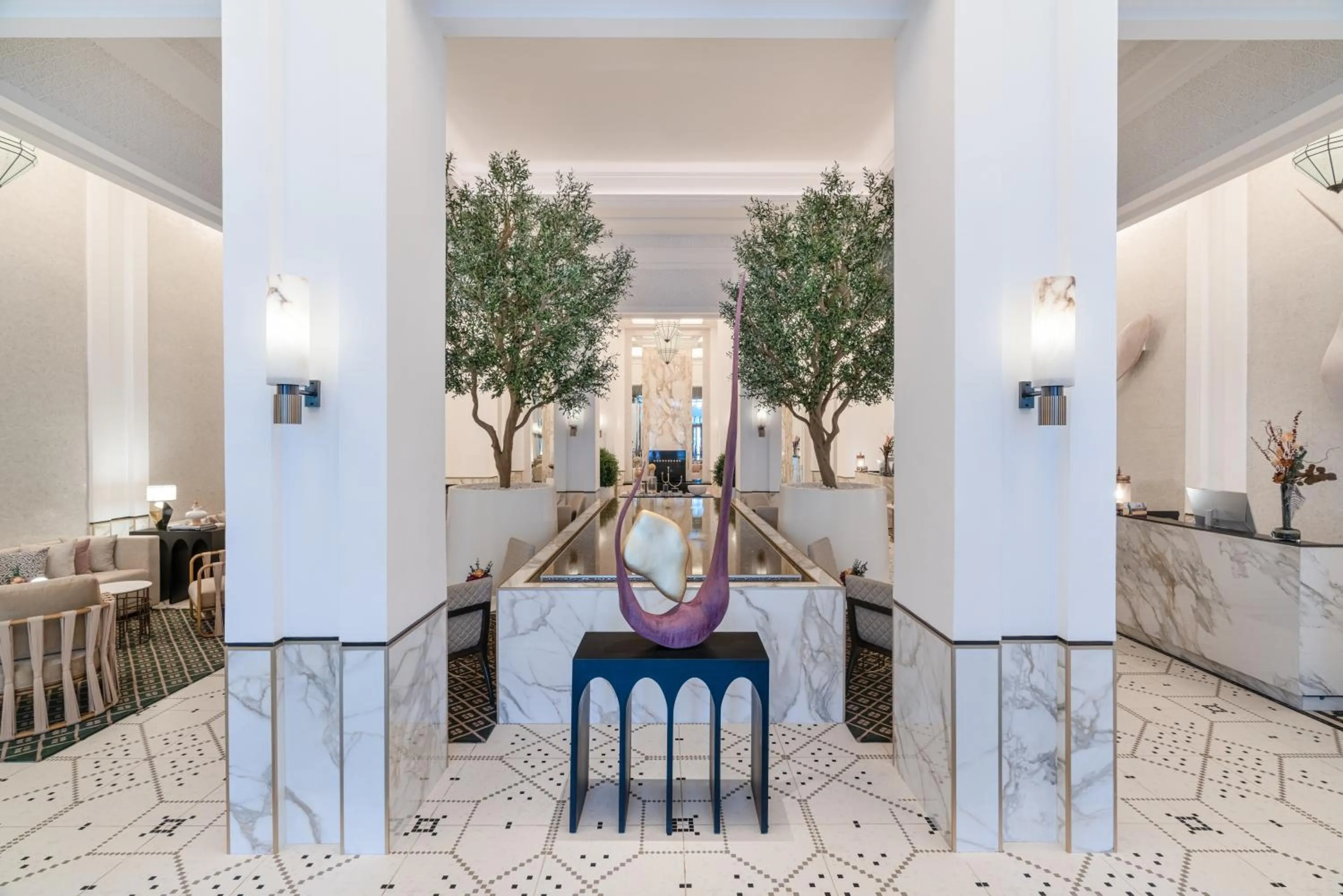 Lobby or reception in Fairmont La Marina Rabat Sale Hotel