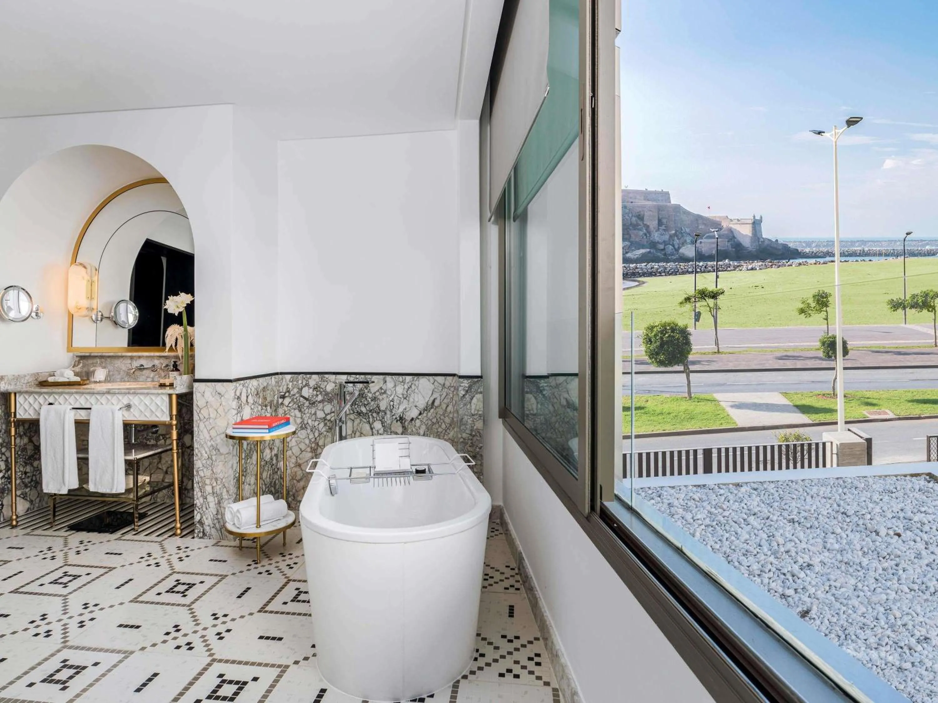 Bedroom in Fairmont La Marina Rabat Sale Hotel