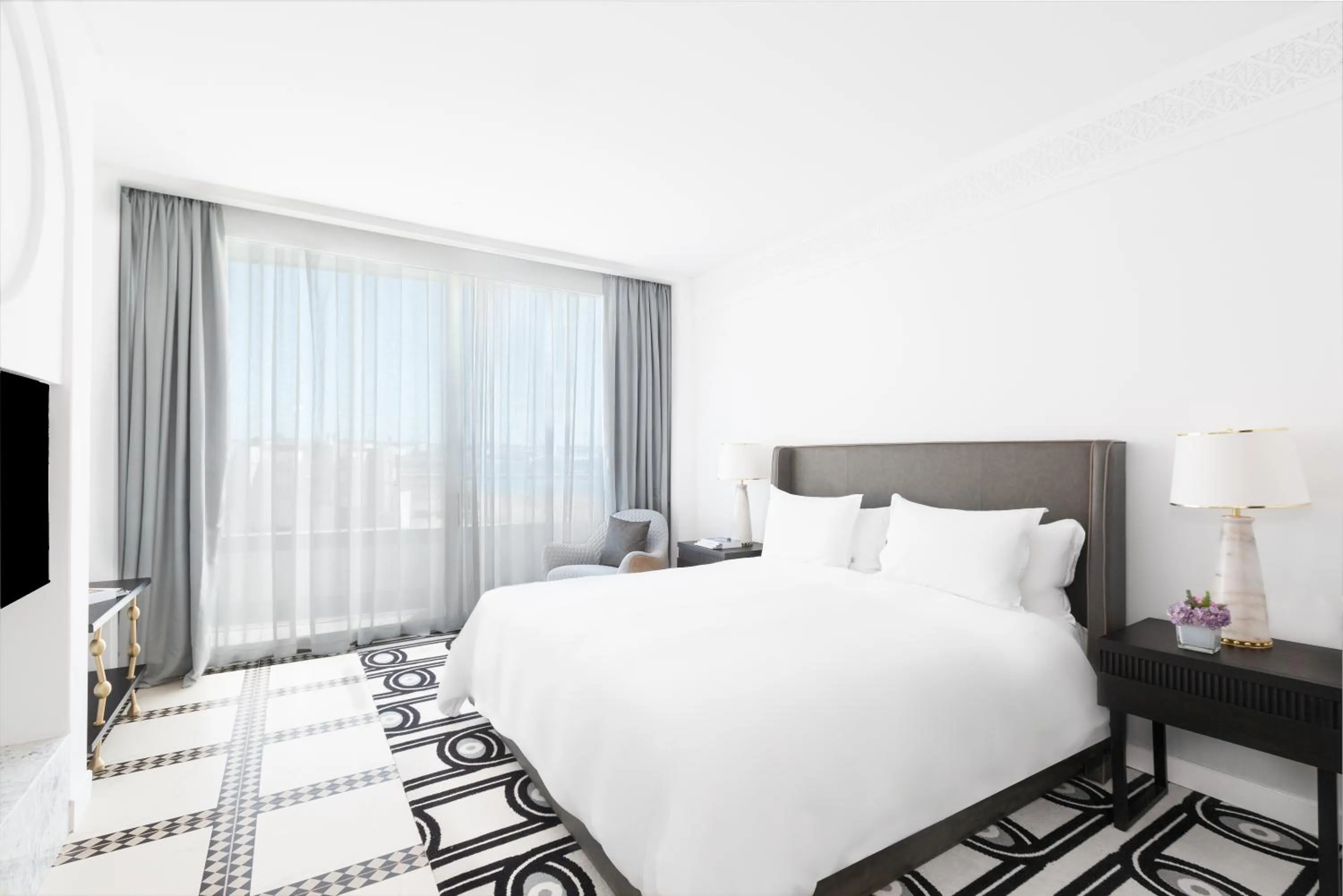 Bedroom, Bed in Fairmont La Marina Rabat Sale Hotel