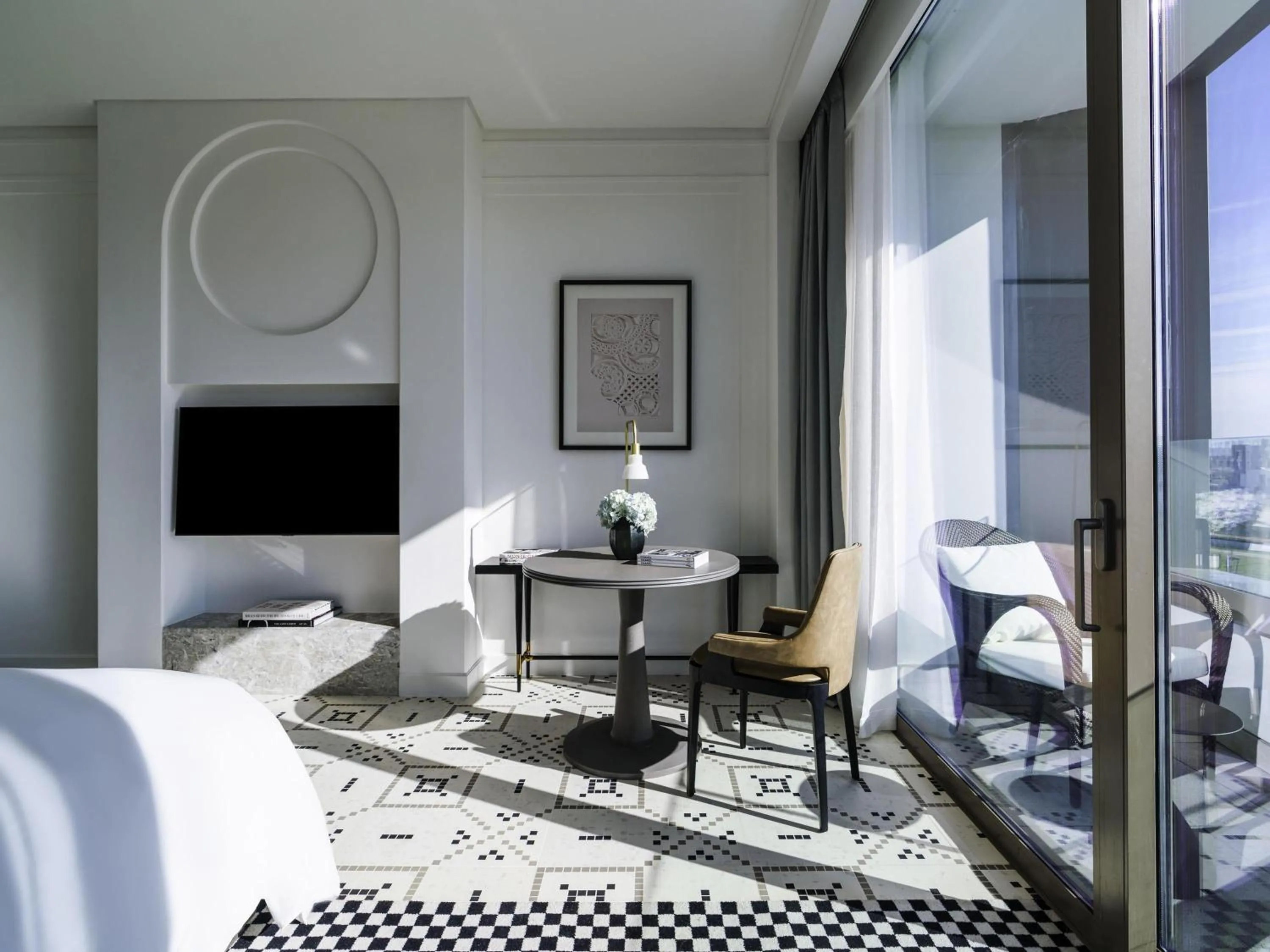 Bedroom, Bed in Fairmont La Marina Rabat Sale Hotel