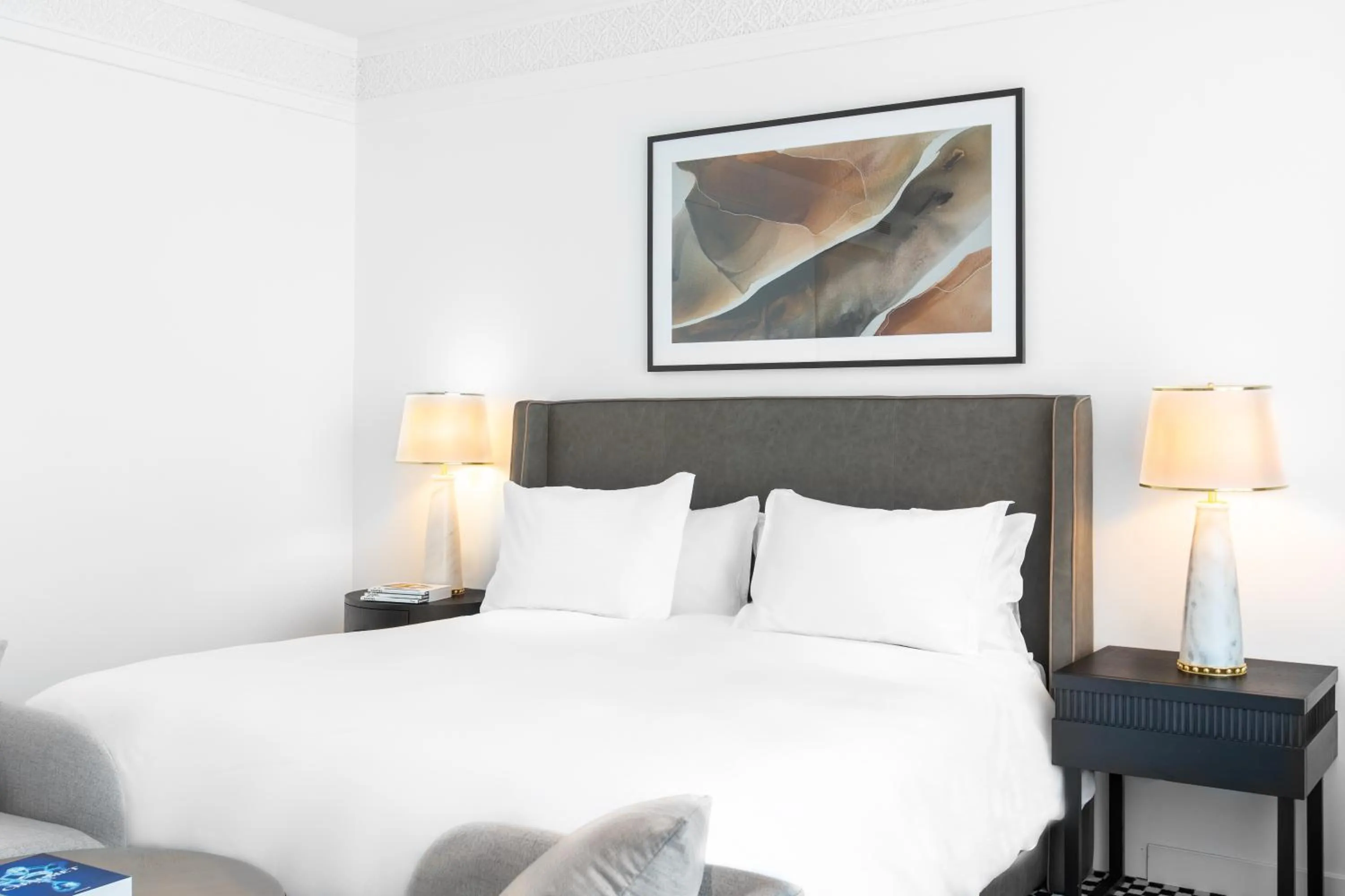 Bed in Fairmont La Marina Rabat Sale Hotel