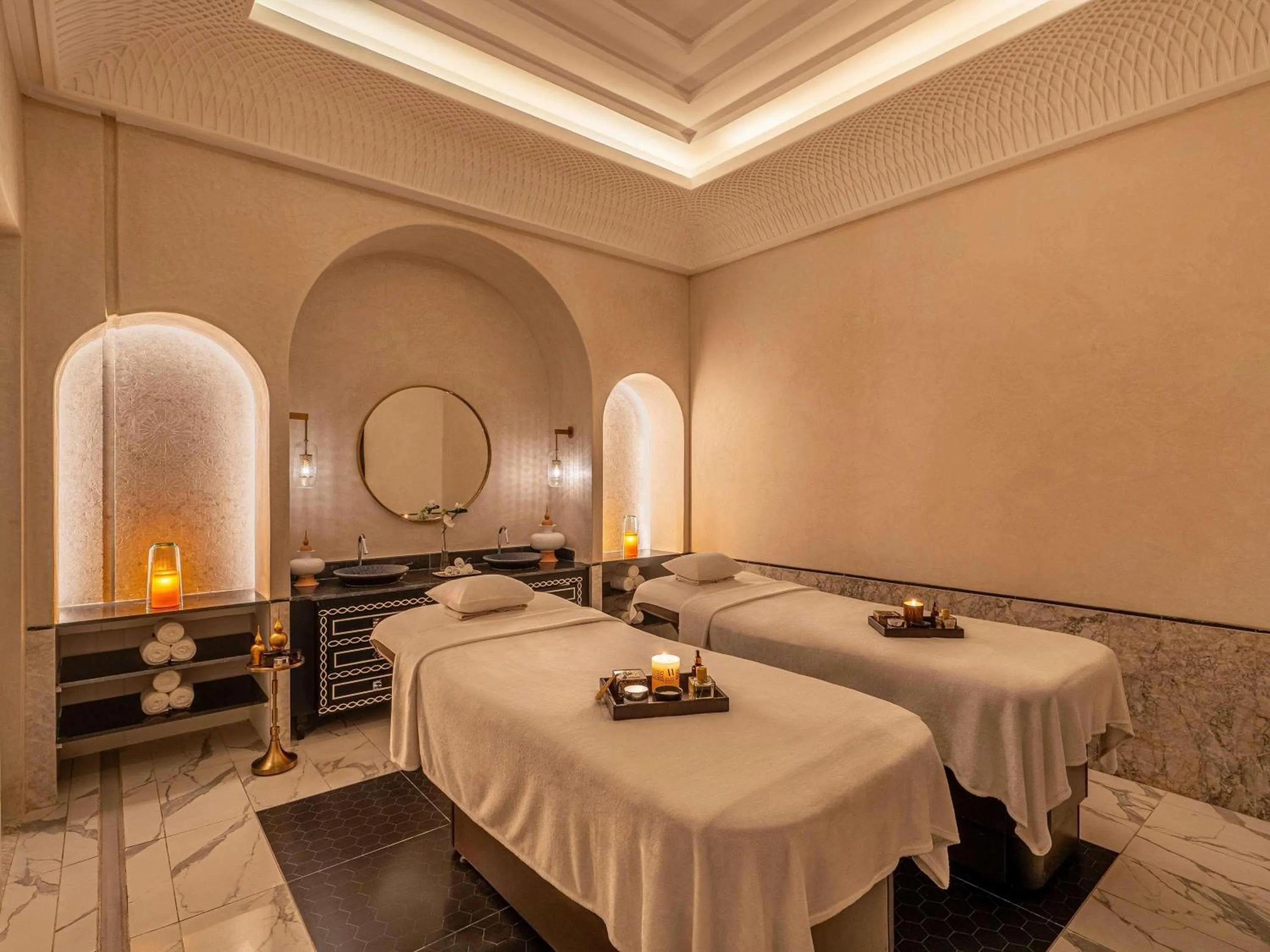 Spa and wellness centre/facilities in Fairmont La Marina Rabat Sale Hotel