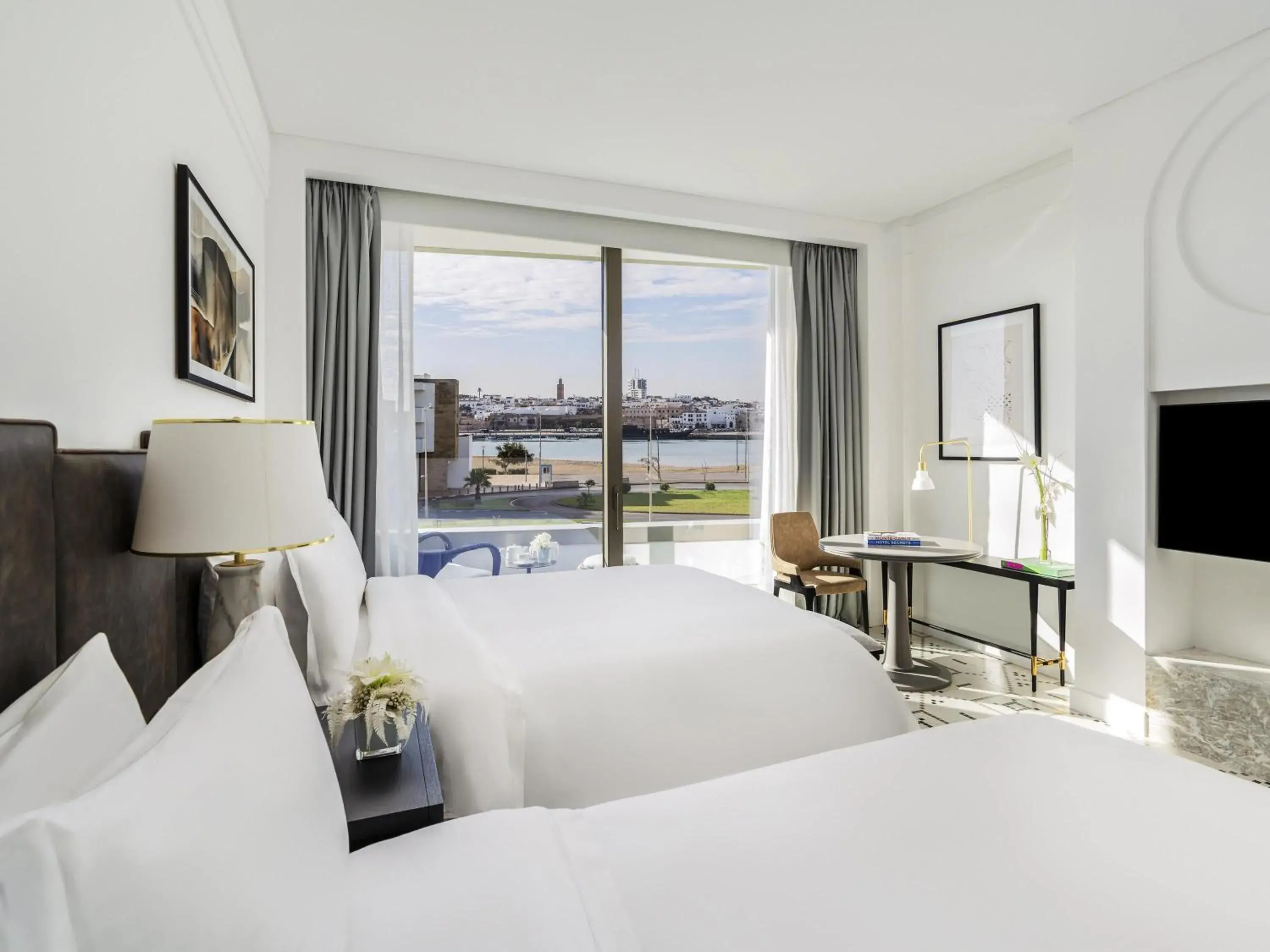 Fairmont Two Queen beds with Balcony and Ocean or City views in Fairmont La Marina Rabat Sale Hotel Fairmont Two Queen beds with Balcony and Ocean or City views in Fairmont La Marina Rabat Sale Hotel