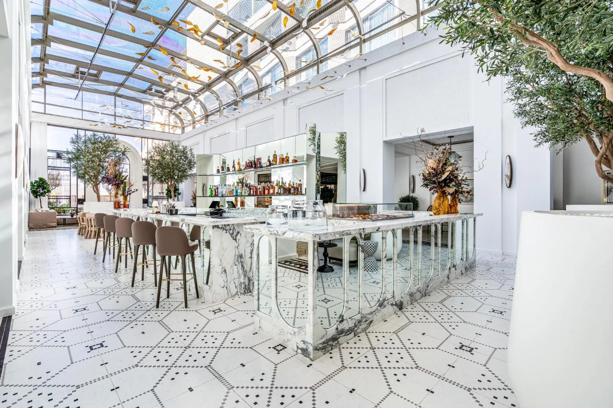 Lounge or bar in Fairmont La Marina Rabat Sale Hotel