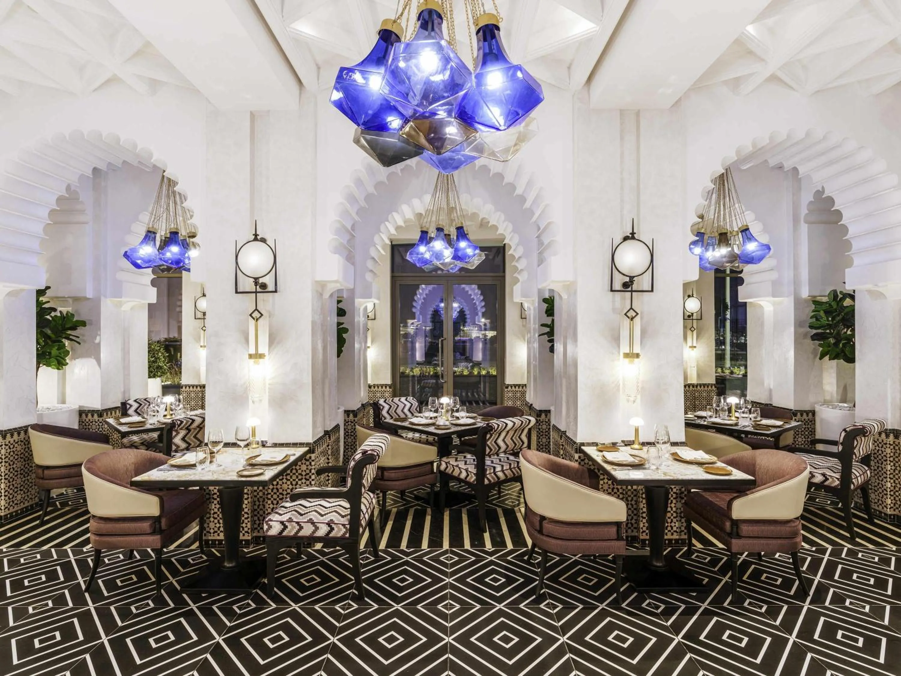 Restaurant/places to eat in Fairmont La Marina Rabat Sale Hotel