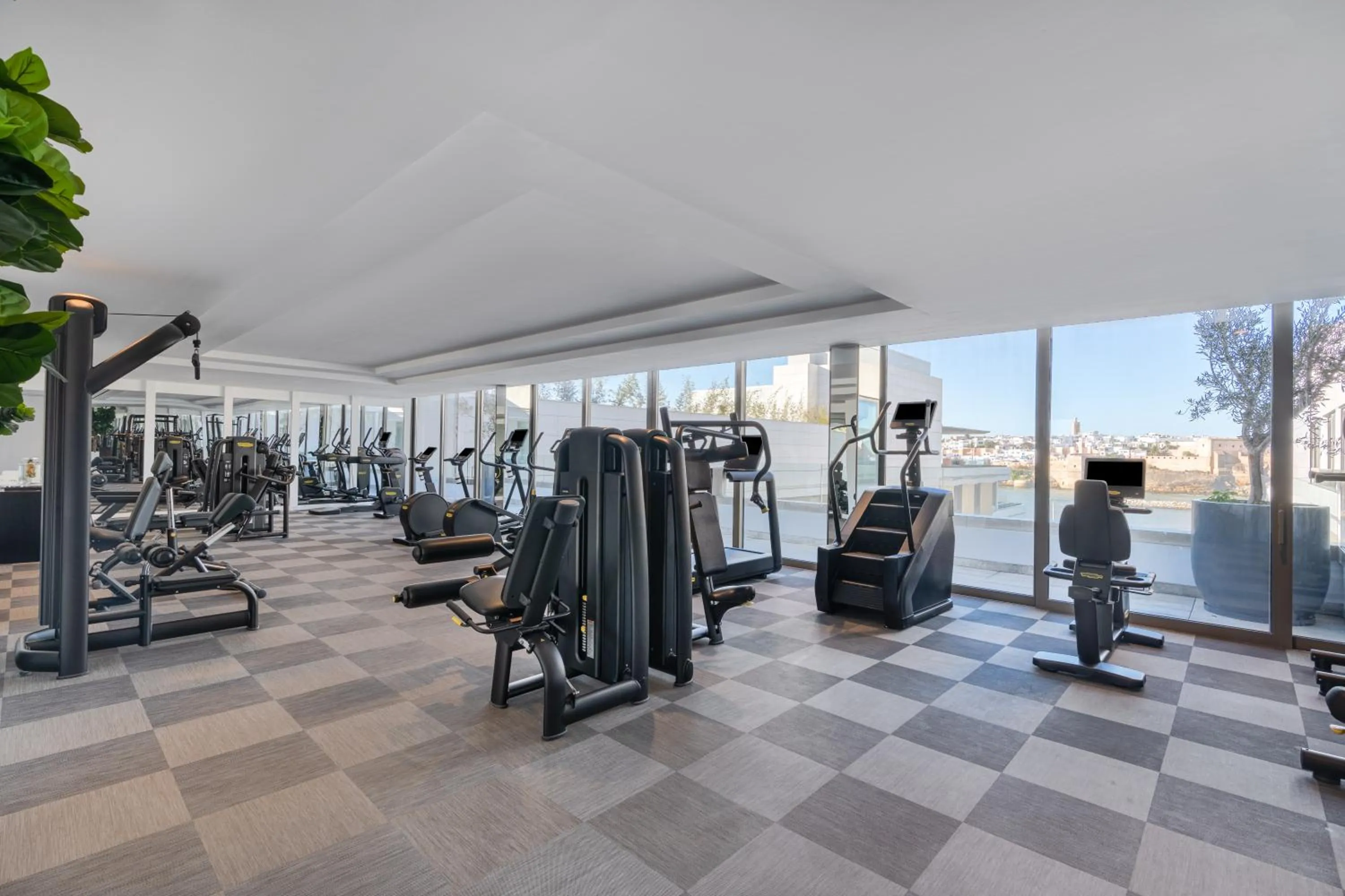 Fitness centre/facilities in Fairmont La Marina Rabat Sale Hotel