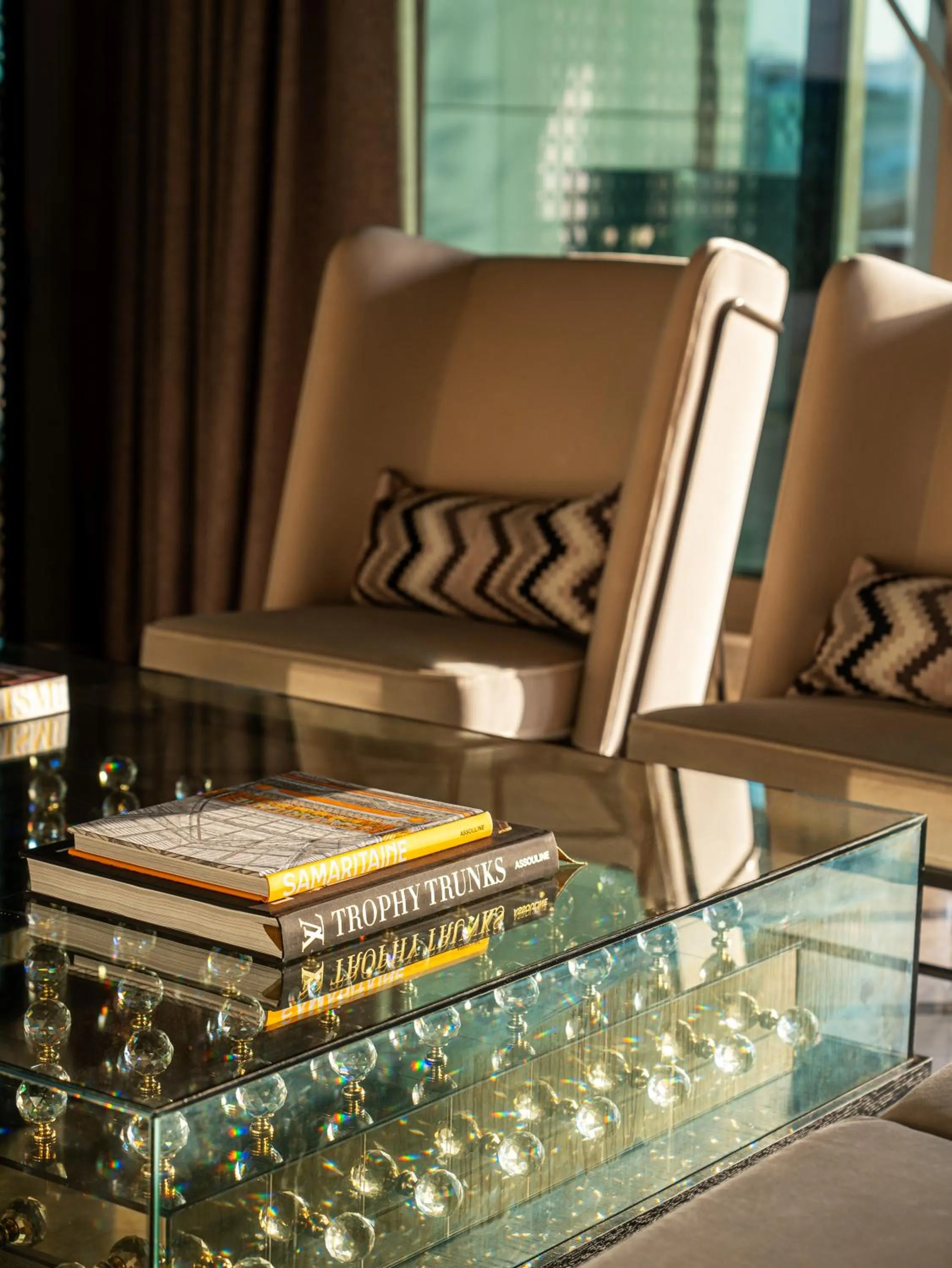 Living room in Fairmont La Marina Rabat Sale Hotel