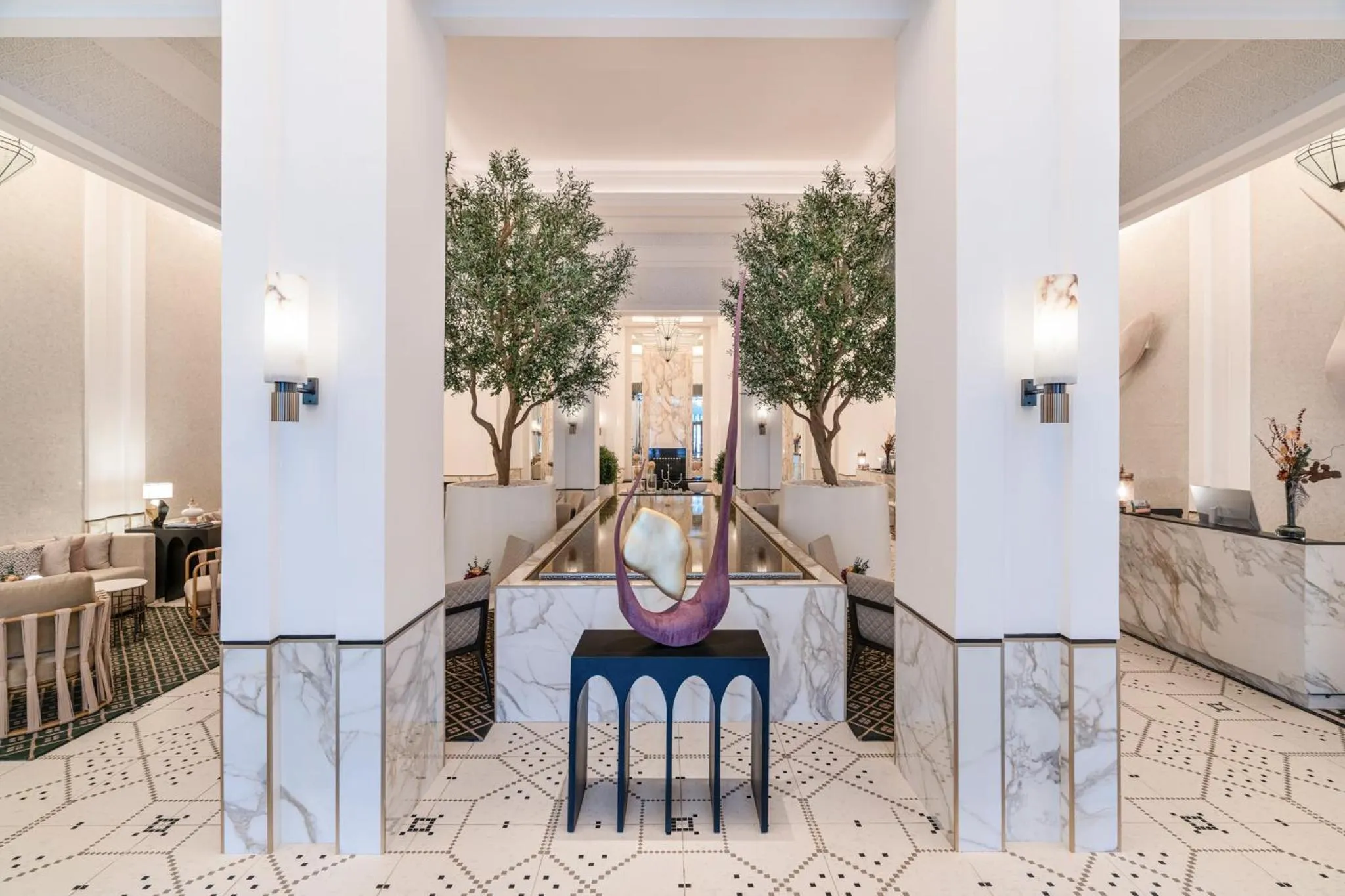 Lobby or reception in Fairmont La Marina Rabat Sale Hotel