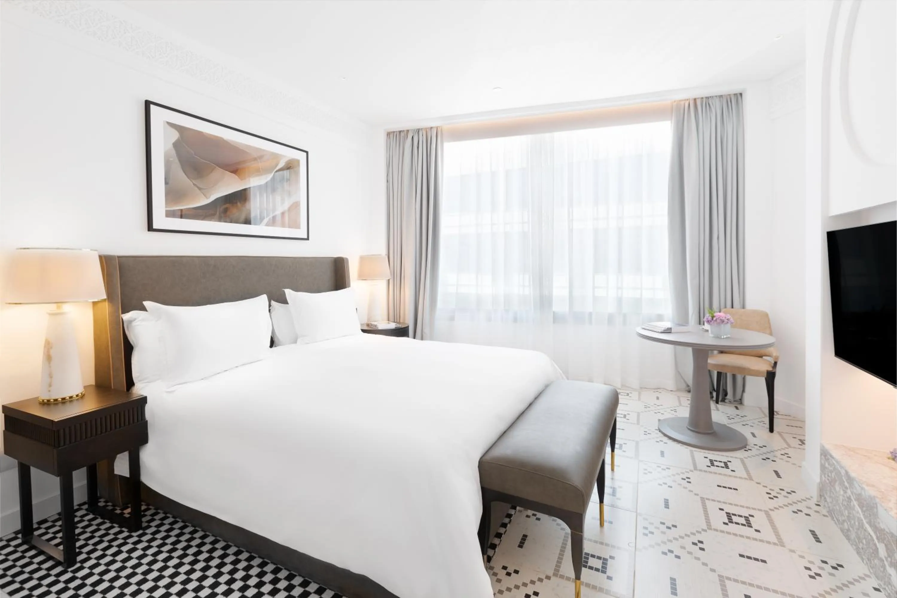 Bedroom, Bed in Fairmont La Marina Rabat Sale Hotel