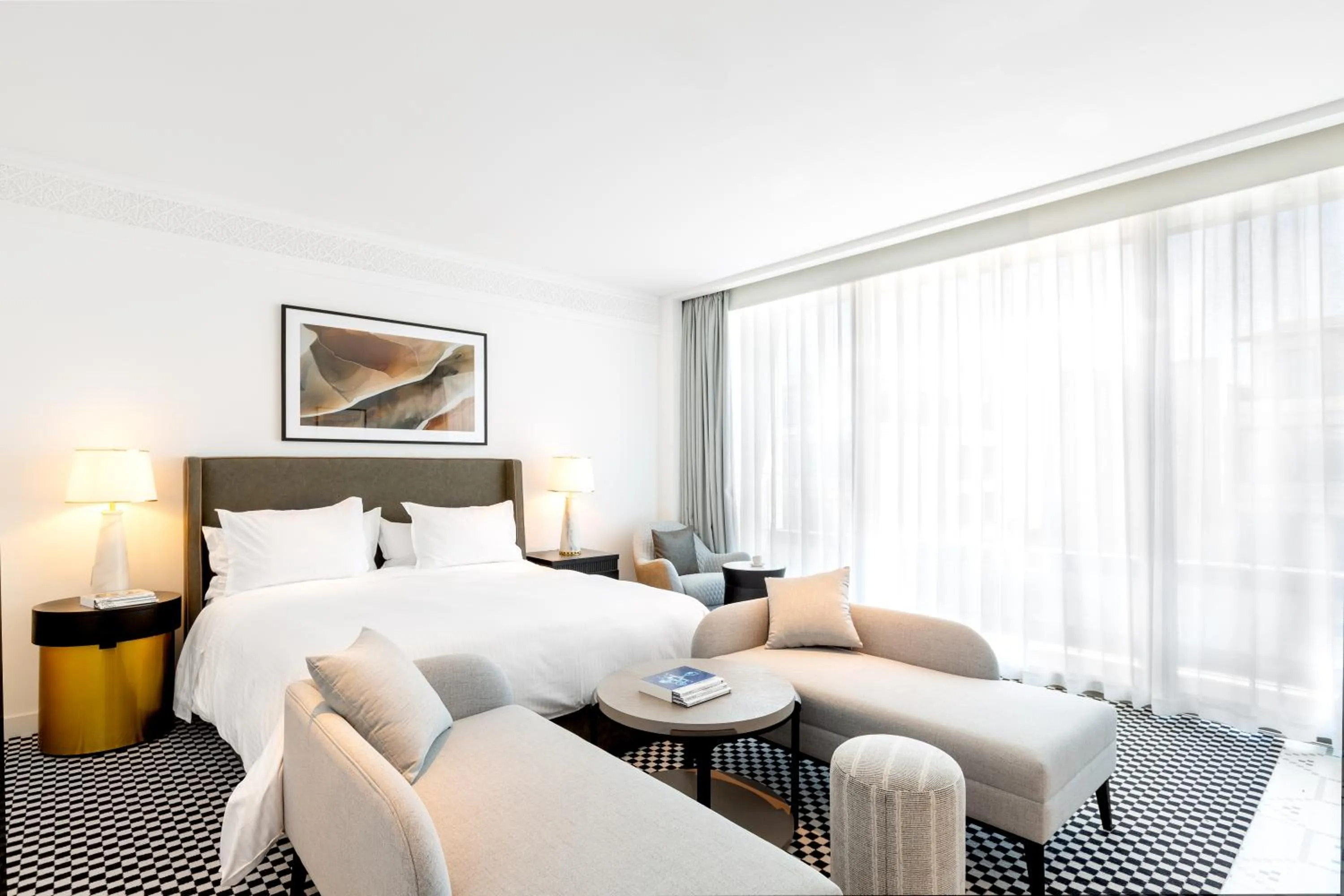 Bedroom, Bed in Fairmont La Marina Rabat Sale Hotel